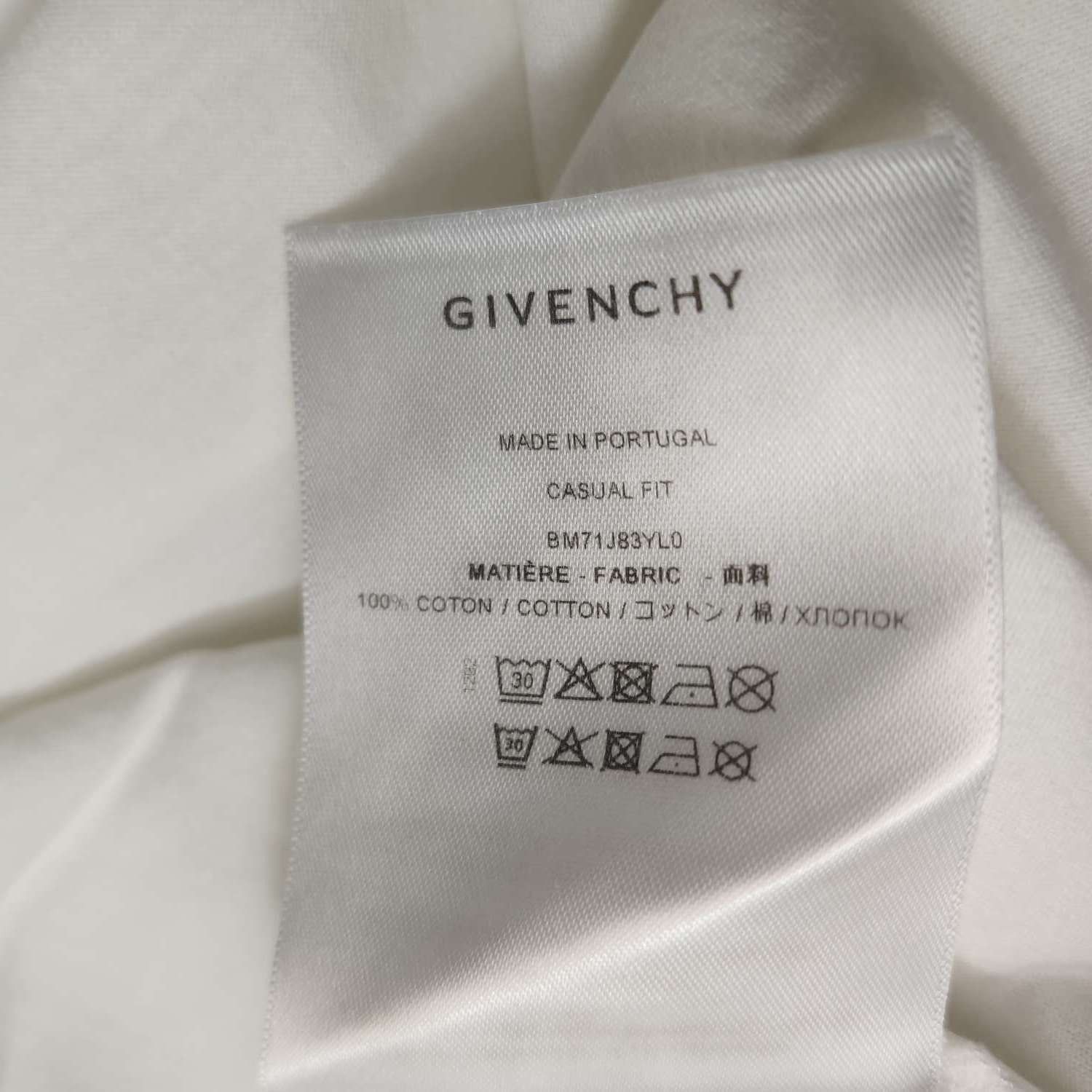 Givenchy Givenchy Men m Short Sleeve Shirts Size US M / EU 48-50 / 2 - 8 Thumbnail