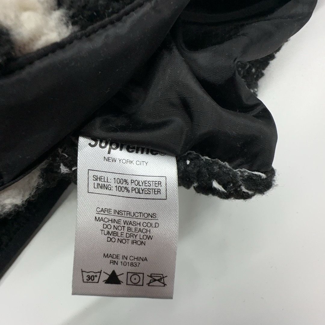 Supreme Supreme Logo Reversible Fleece Jacket Size M Size US M / EU 48-50 / 2 - 5 Thumbnail