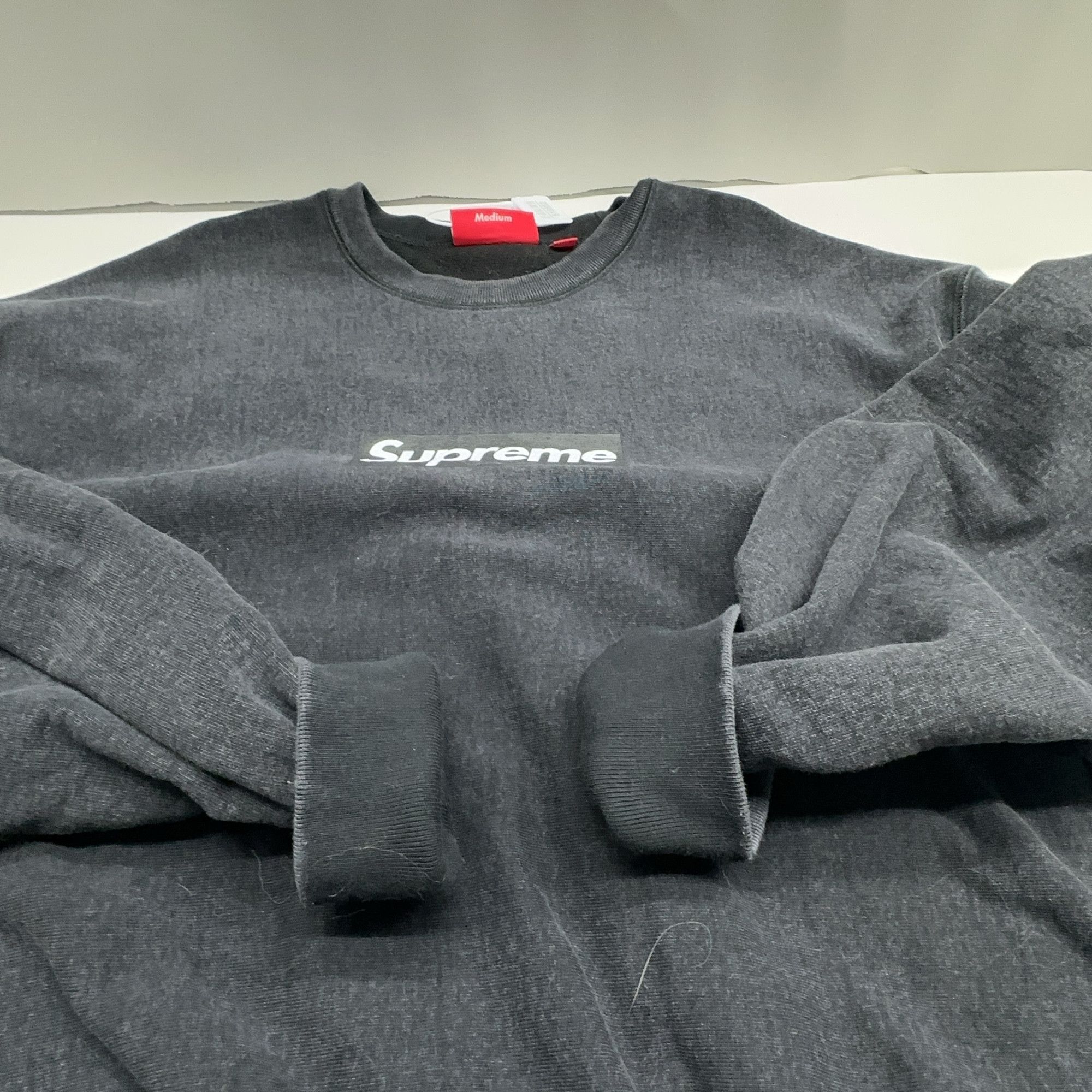 Supreme Supreme Box Logo Crewneck Sweatshirt Size M Size US M / EU 48-50 / 2 - 10 Thumbnail