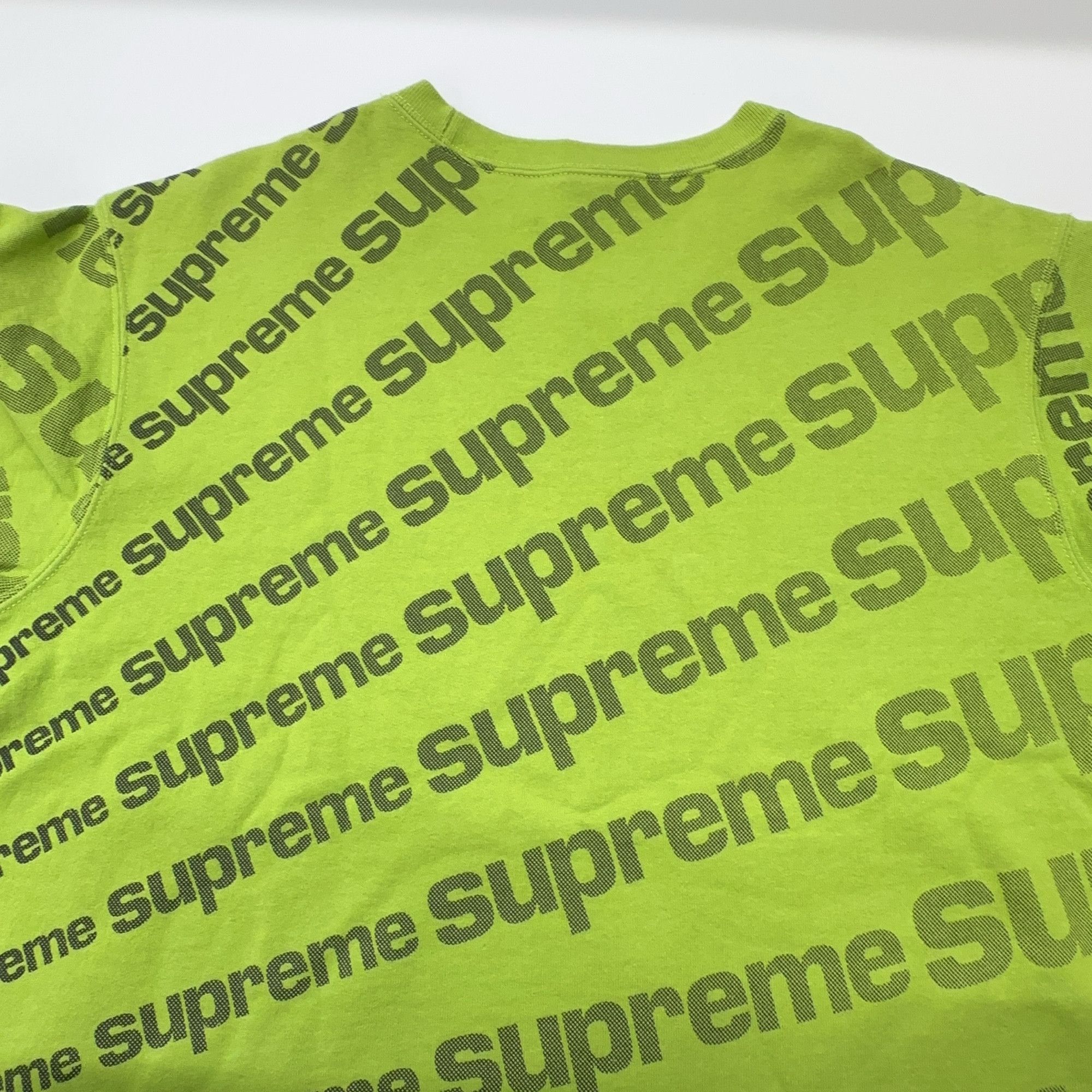 Supreme Supreme Radial Logo Crewneck Size M Size US M / EU 48-50 / 2 - 11 Thumbnail