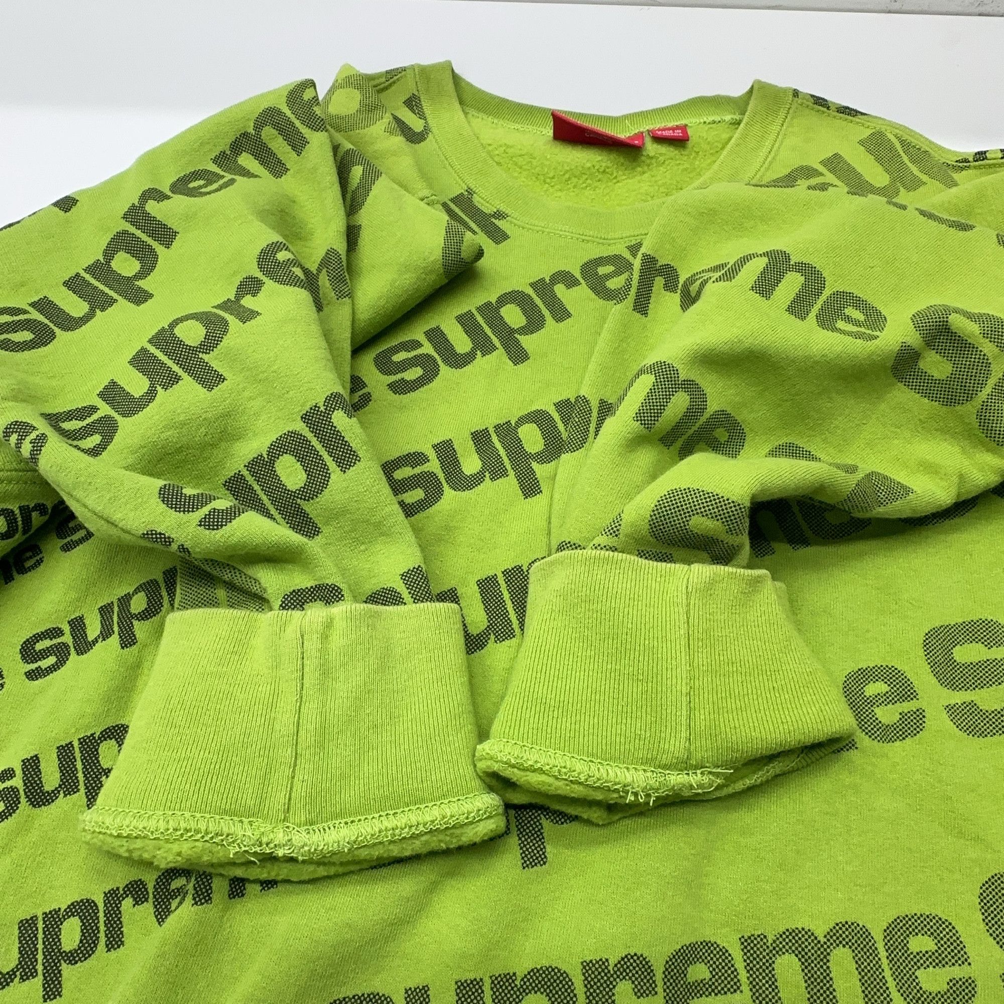 Supreme Supreme Radial Logo Crewneck Size M Size US M / EU 48-50 / 2 - 8 Thumbnail