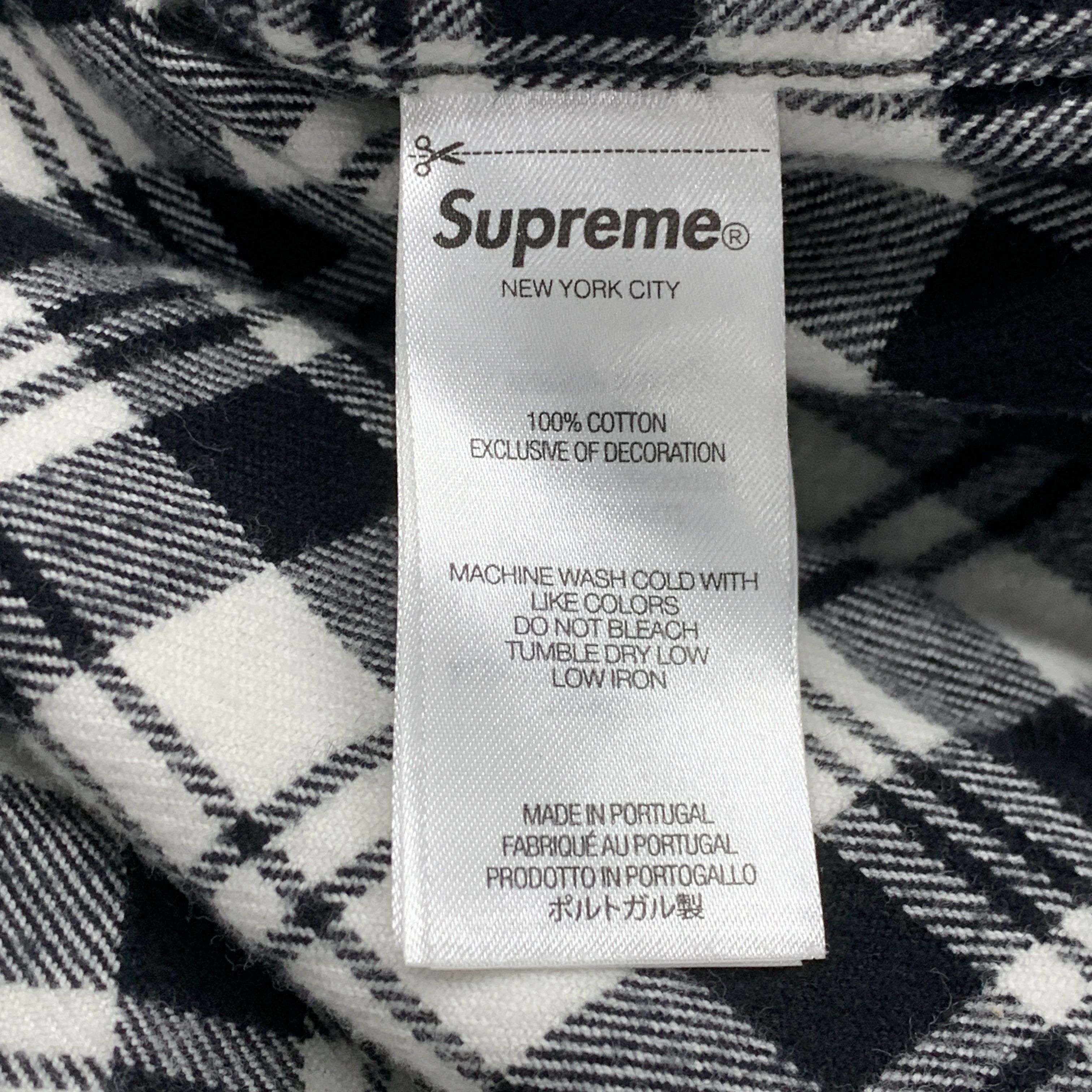 Supreme Supreme Plaid Flannel Shirt Size M Size US M / EU 48-50 / 2 - 4 Thumbnail