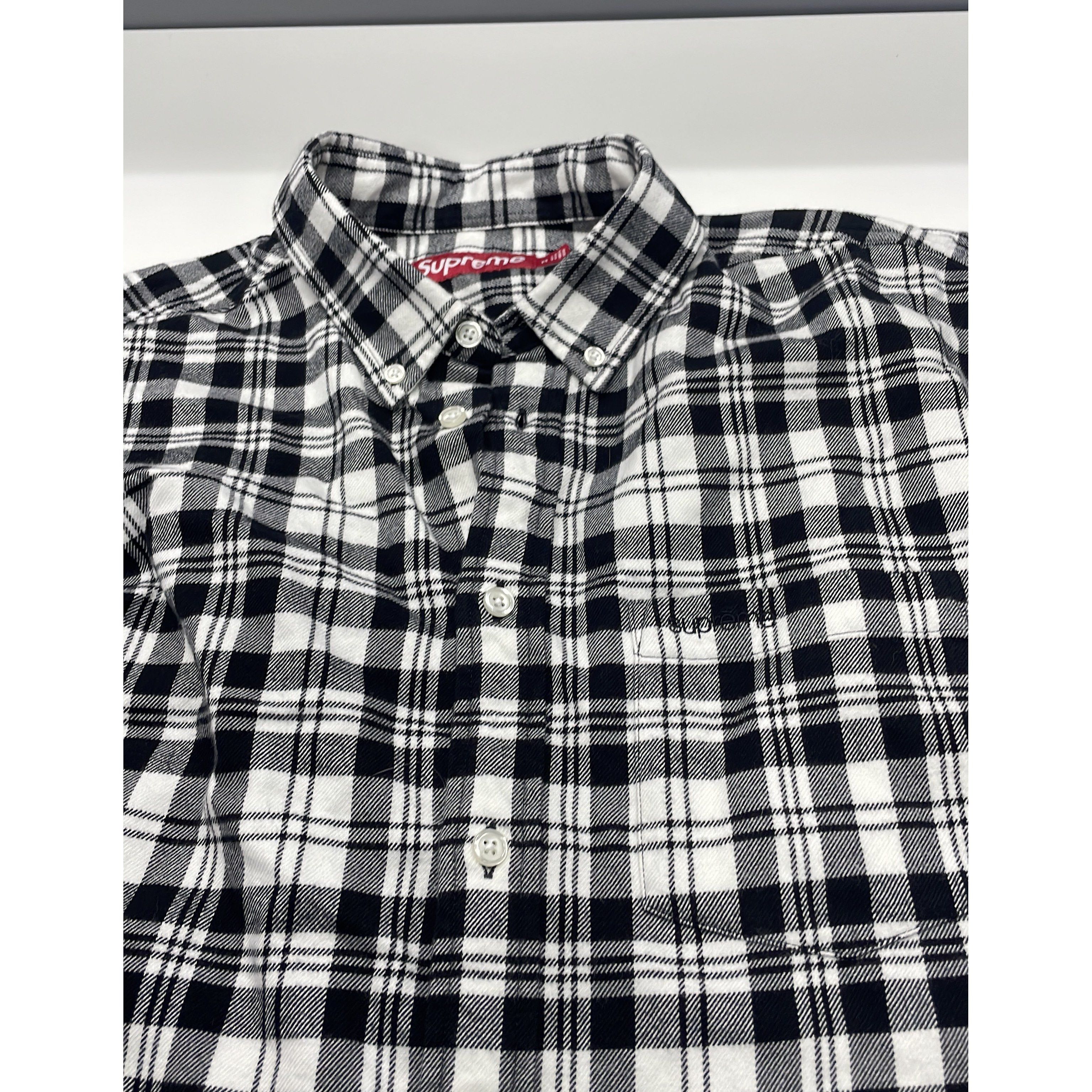 Supreme Supreme Plaid Flannel Shirt Size M Size US M / EU 48-50 / 2 - 5 Thumbnail