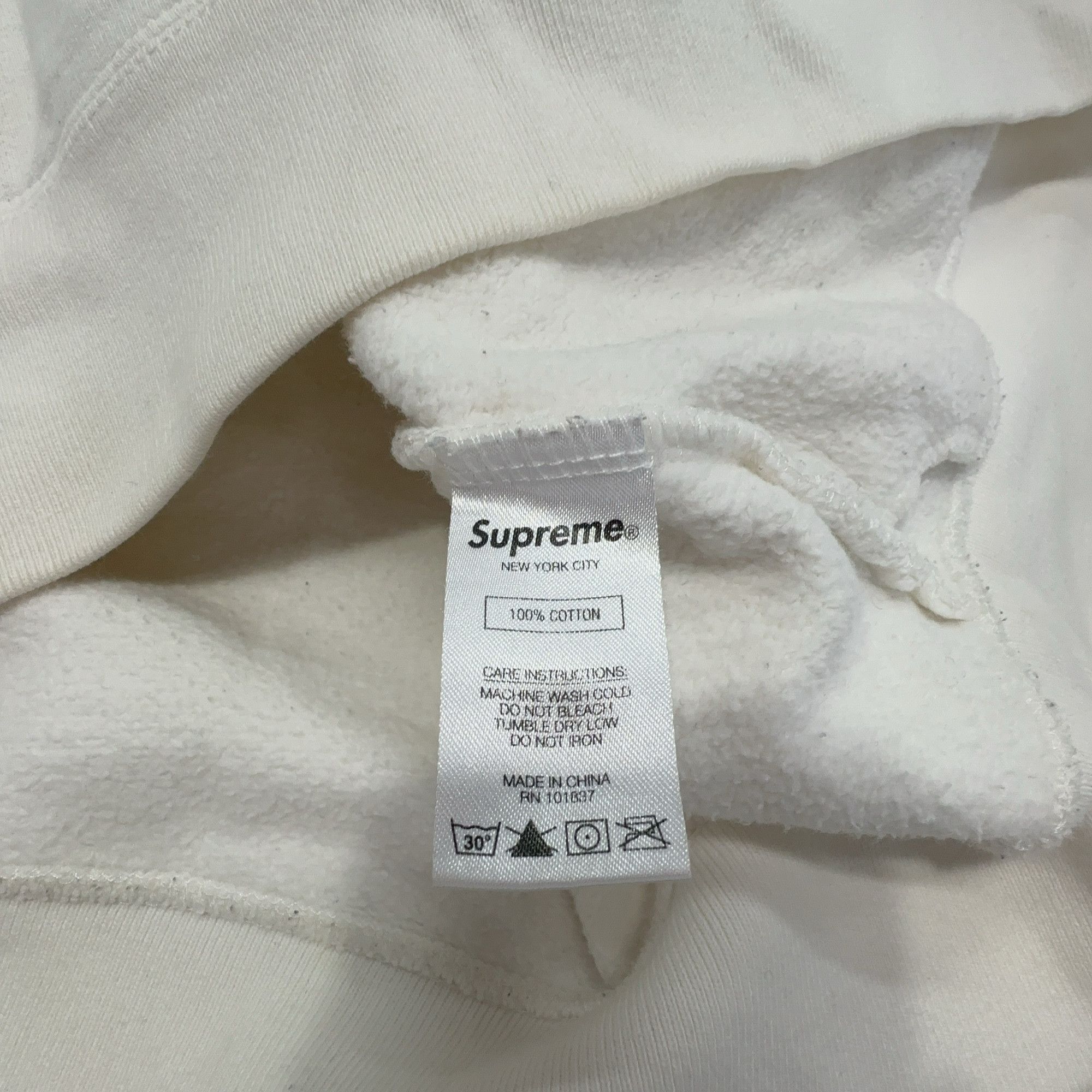 Supreme Supreme Diagonal Logo Hoodie Size XL Size US XL / EU 56 / 4 - 3 Thumbnail
