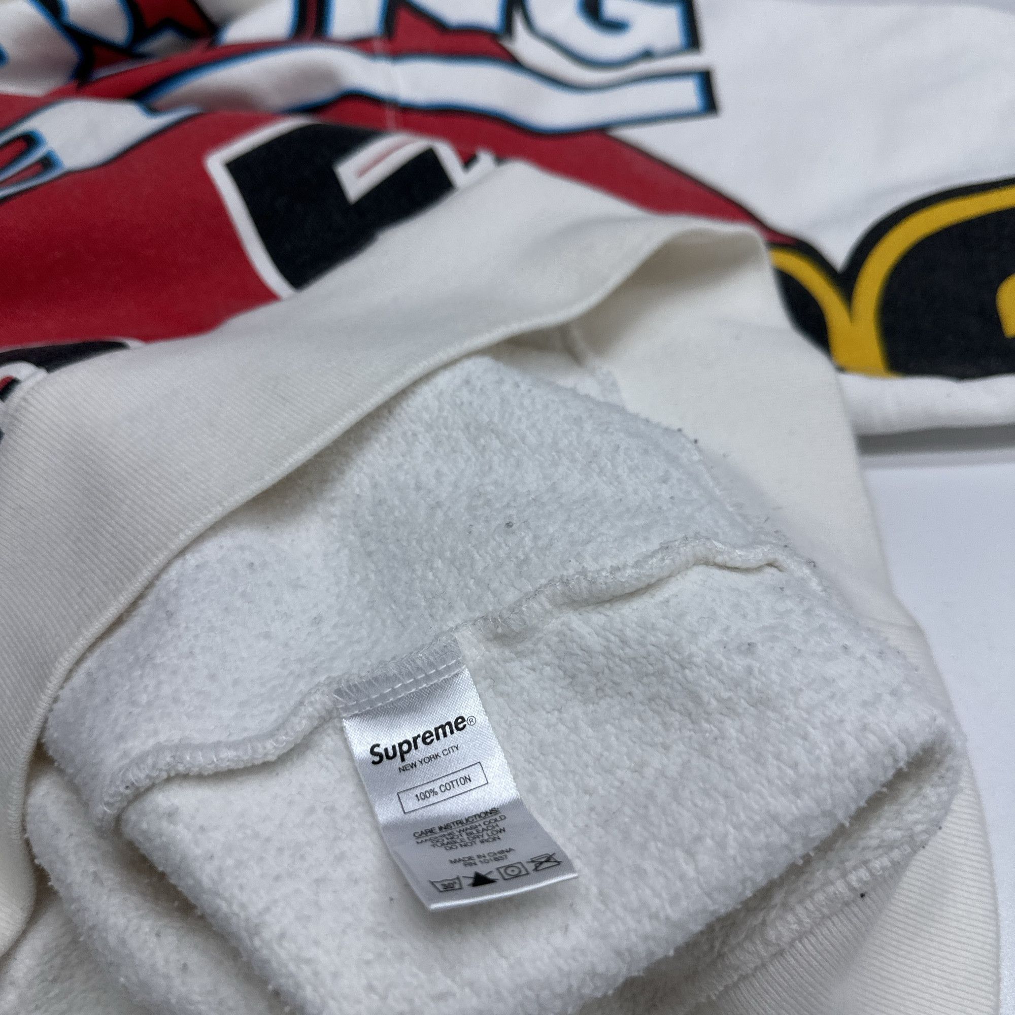 Supreme Supreme Everlasting Logo Hooded Sweatshirt Size L Size US L / EU 52-54 / 3 - 3 Thumbnail