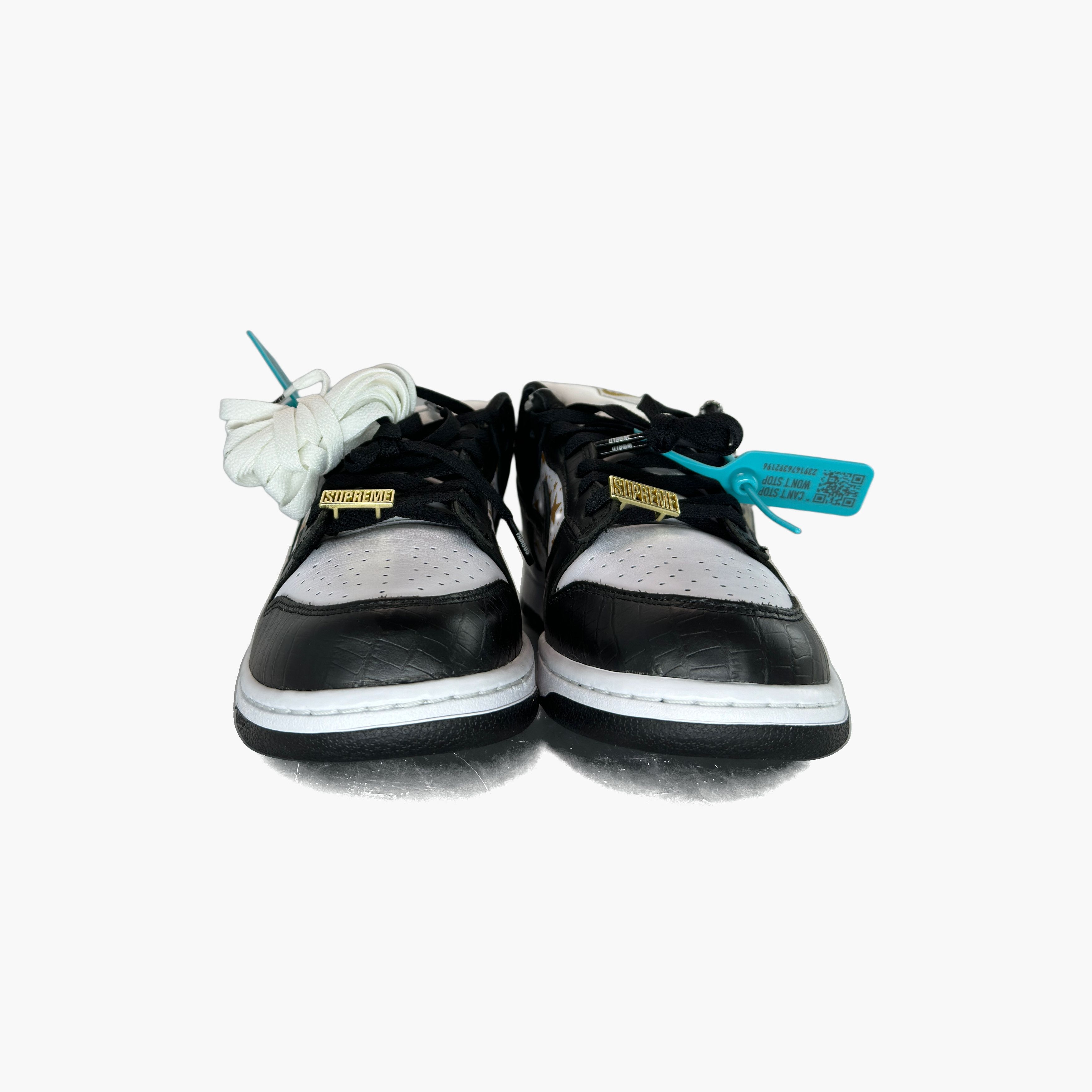 Nike Nike x Supreme Dunk Low Black Stars Size 9 Size US 9 / EU 42 - 5 Thumbnail