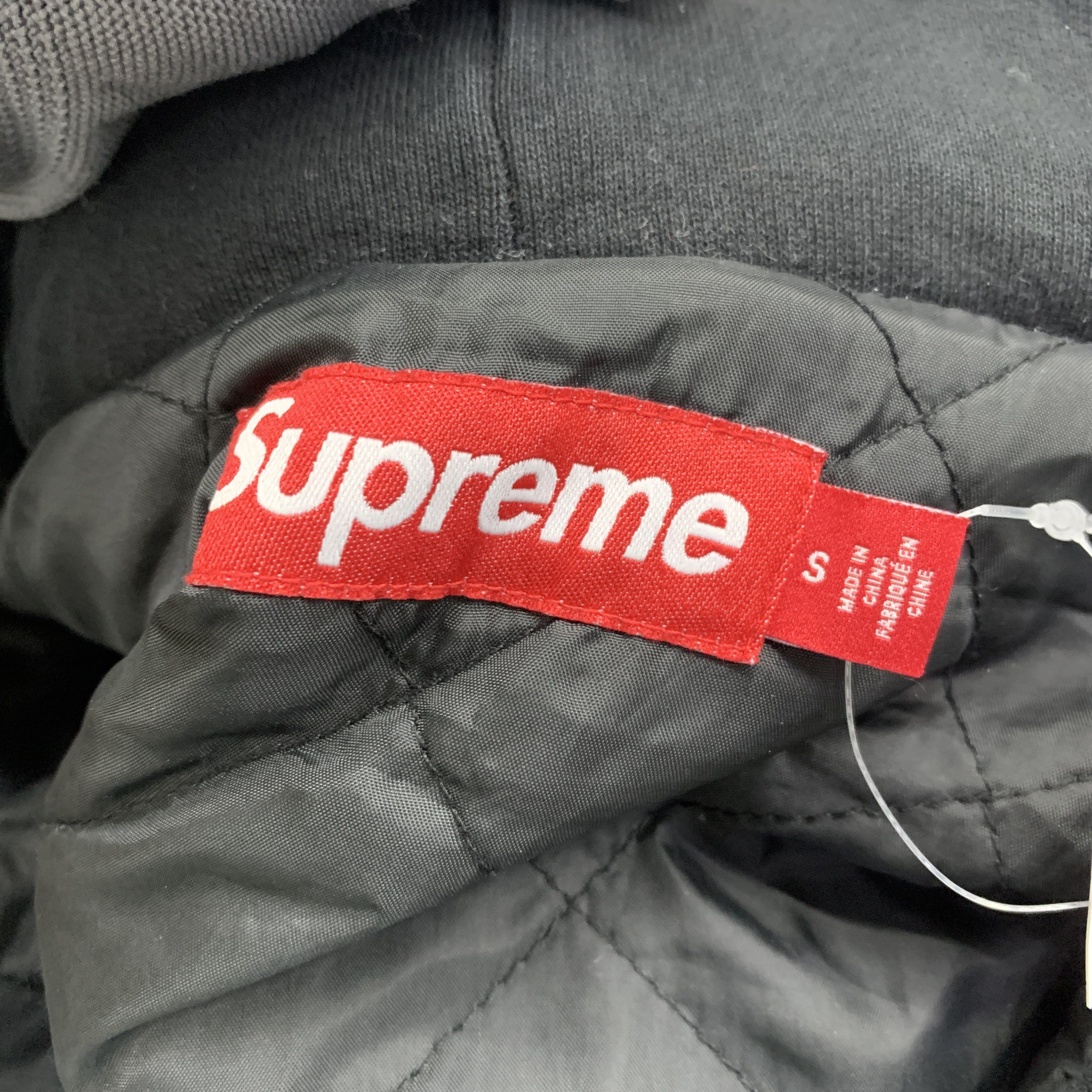 Supreme Supreme Patches Hooded Zip Up Shirt Size S Size US S / EU 44-46 / 1 - 2 Thumbnail