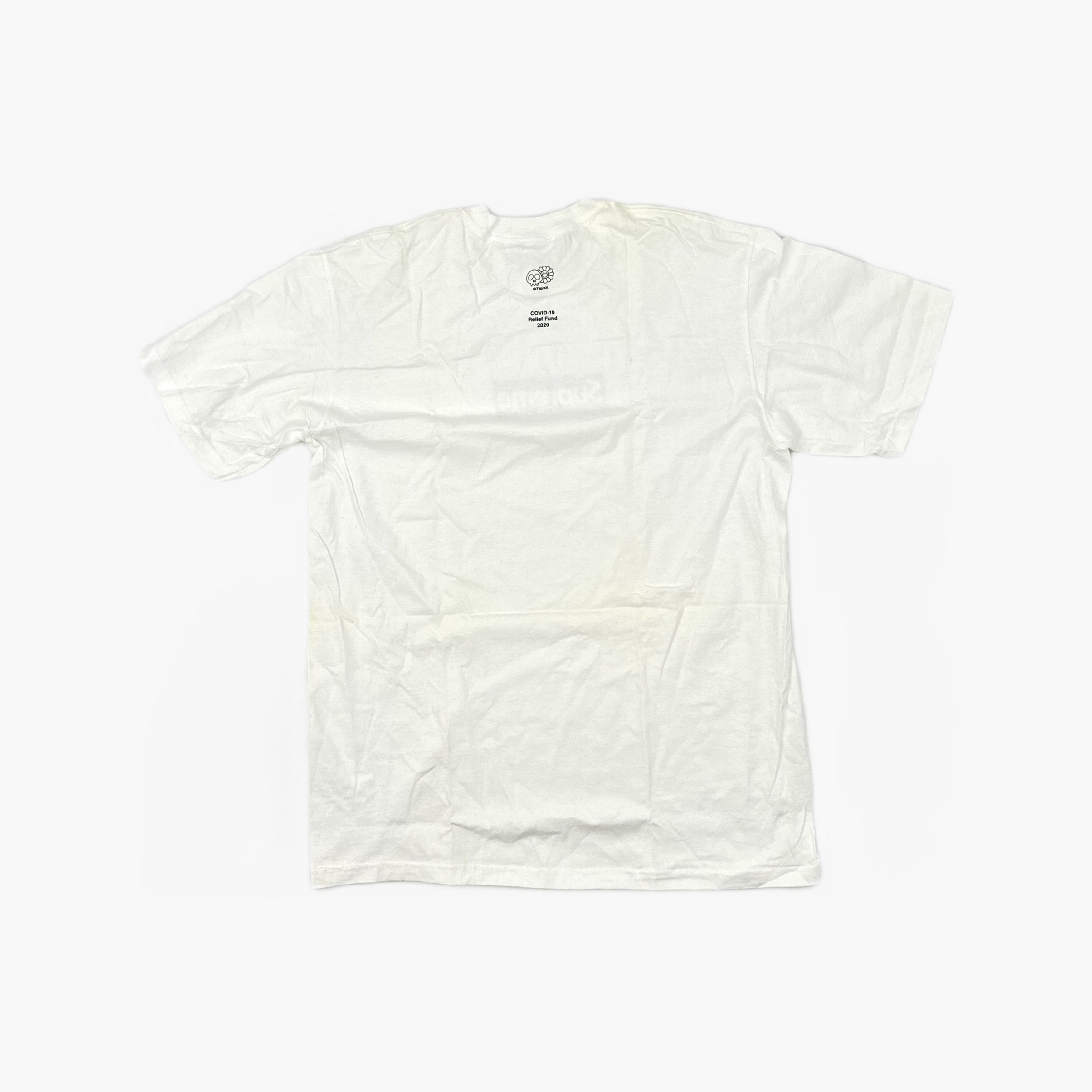 Supreme Supreme x Takashi Murakami Box Logo T-Shirt Size M Size US M / EU 48-50 / 2 - 2 Thumbnail