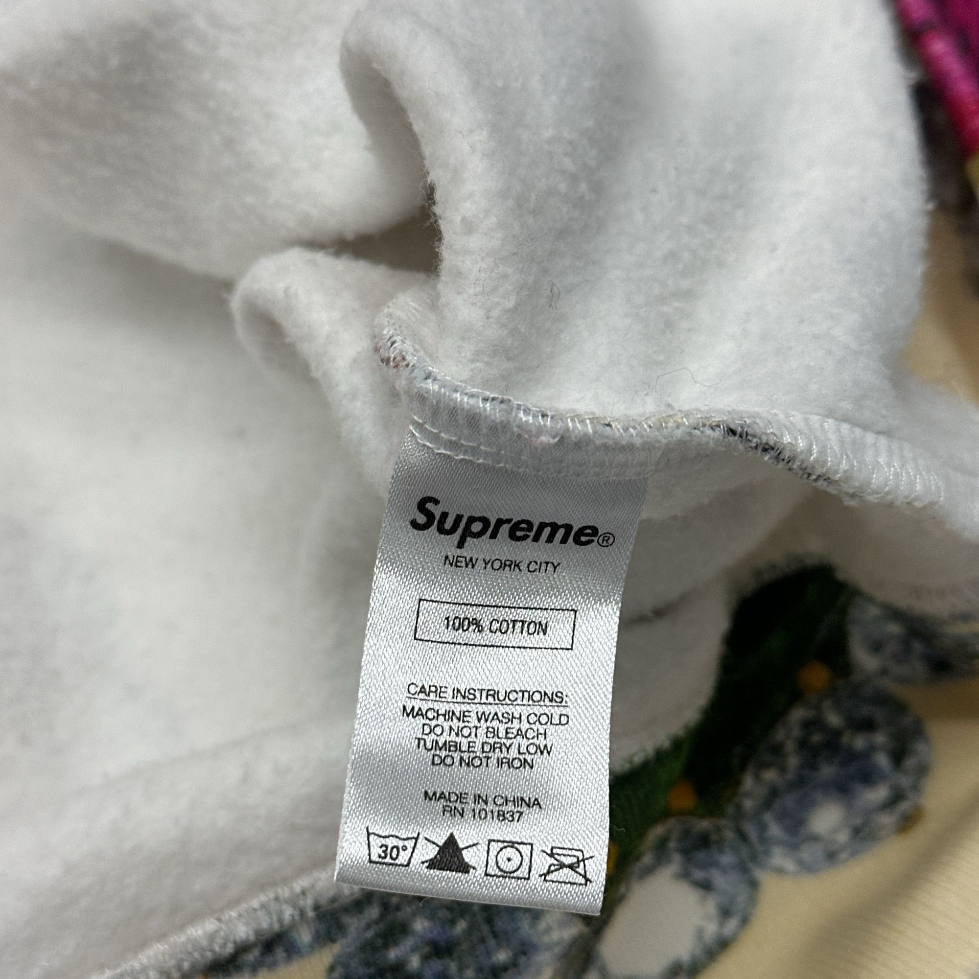 Supreme Supreme Jewels Hooded Sweatshirt Cream Size M Size US M / EU 48-50 / 2 - 5 Thumbnail