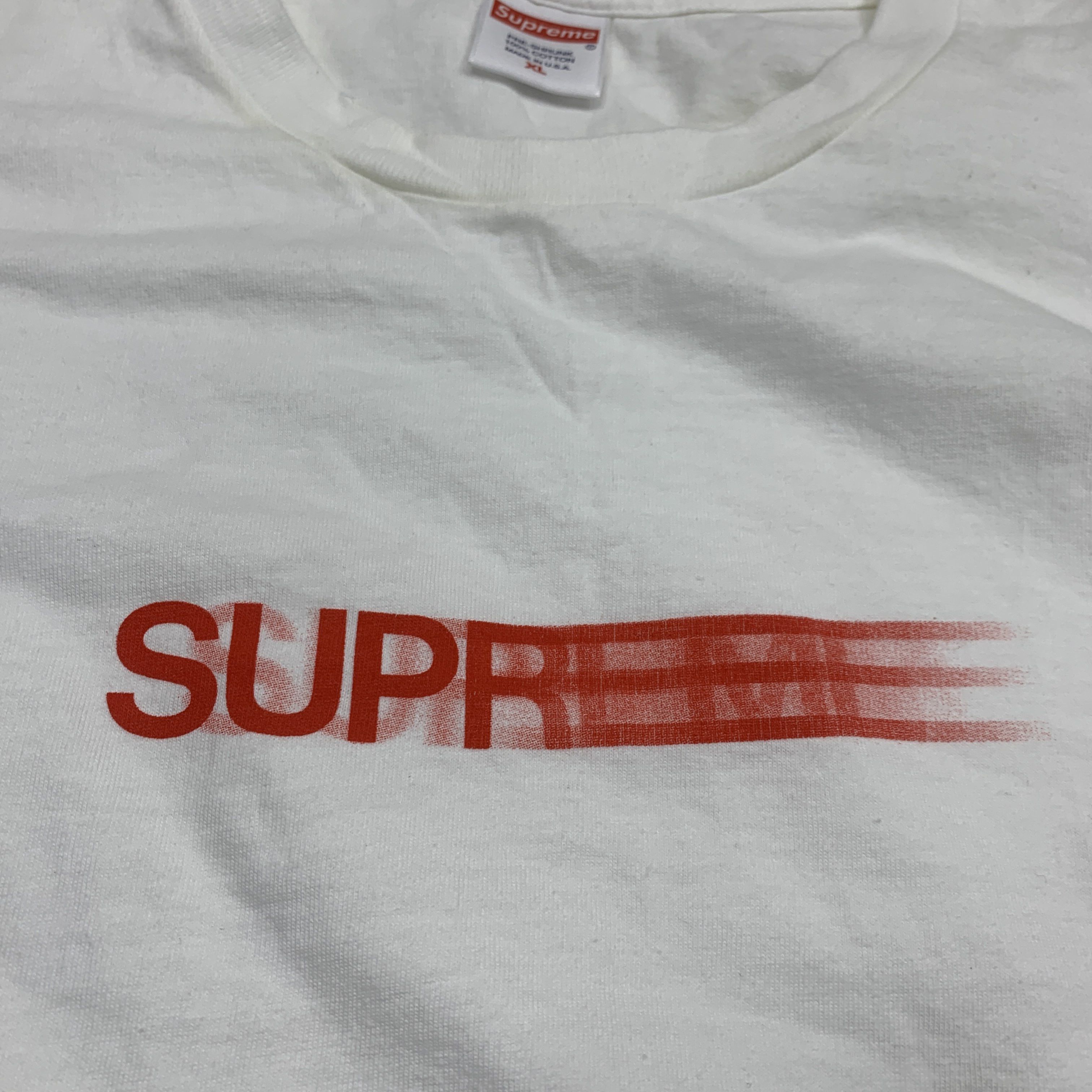 Supreme Supreme Motion Logo T-Shirt Size XL Size US XL / EU 56 / 4 - 5 Thumbnail