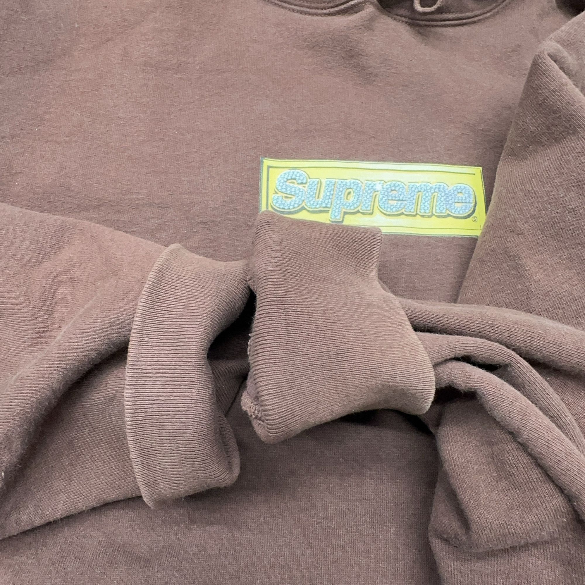 Supreme Supreme Bling Logo Hoodie Size M Size US M / EU 48-50 / 2 - 16 Thumbnail
