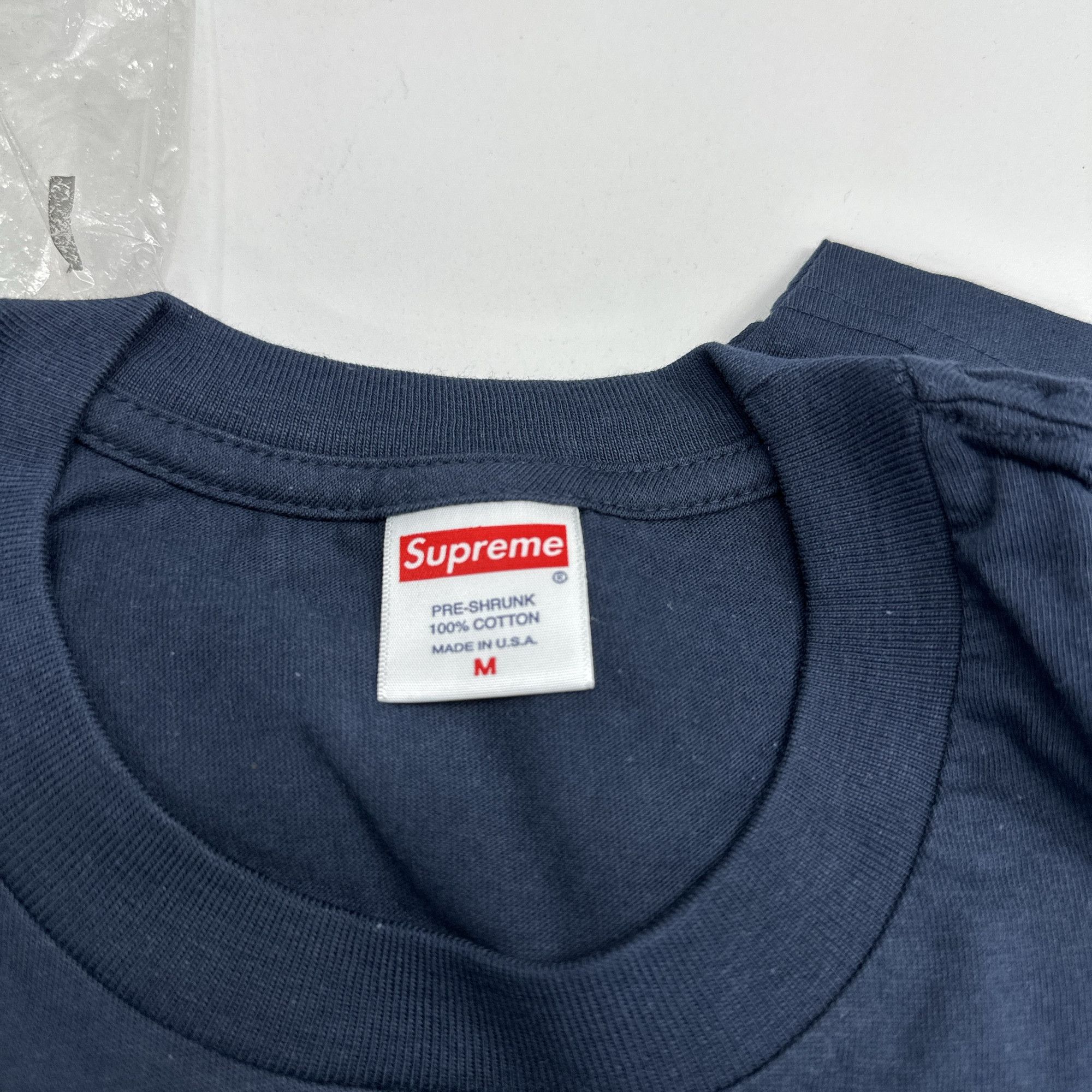 Supreme Supreme Bandana Box Logo T-Shirt Navy Size M Size US M / EU 48-50 / 2 - 4 Thumbnail