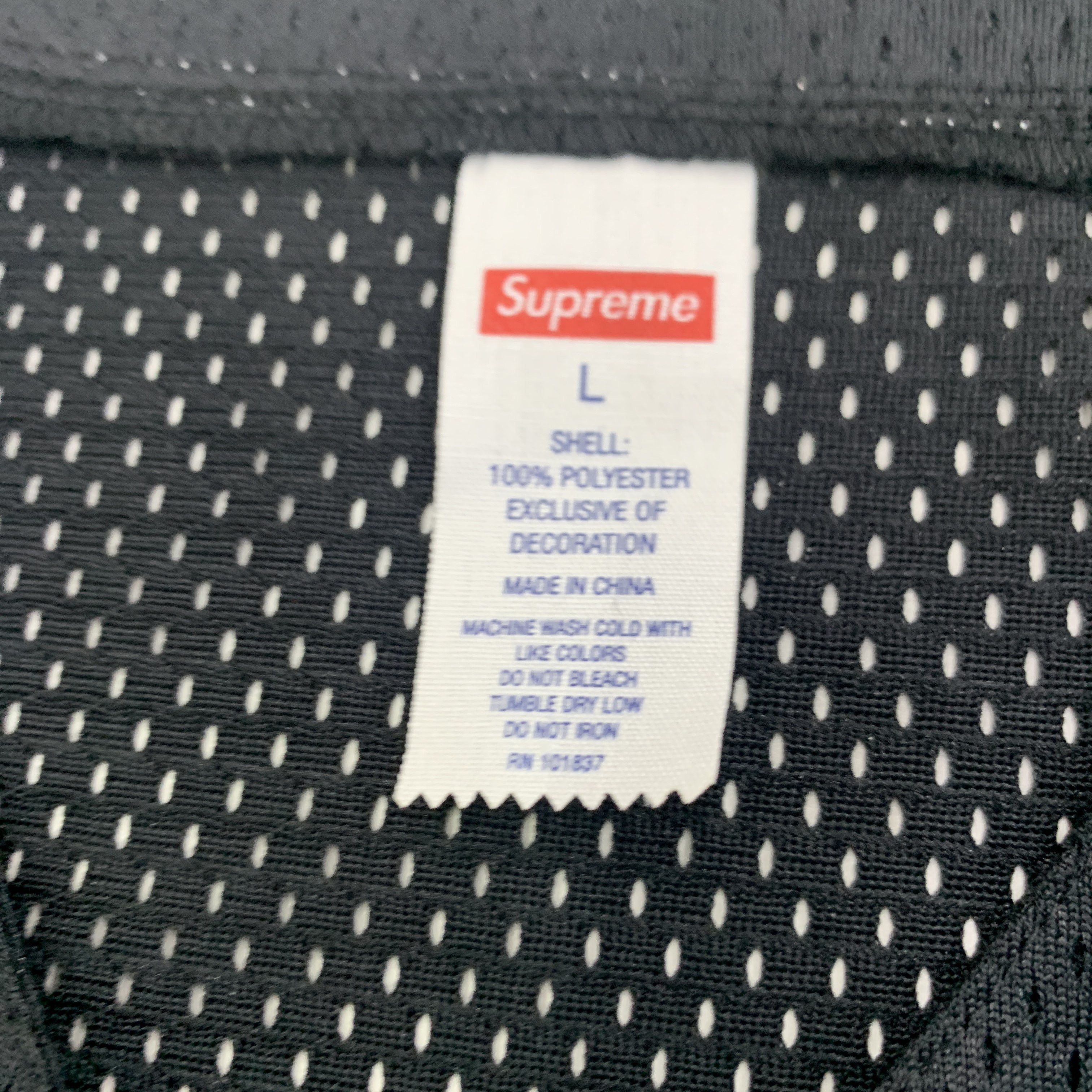 Supreme Supreme Old English Baseball Jersey Size L Size US L / EU 52-54 / 3 - 2 Thumbnail