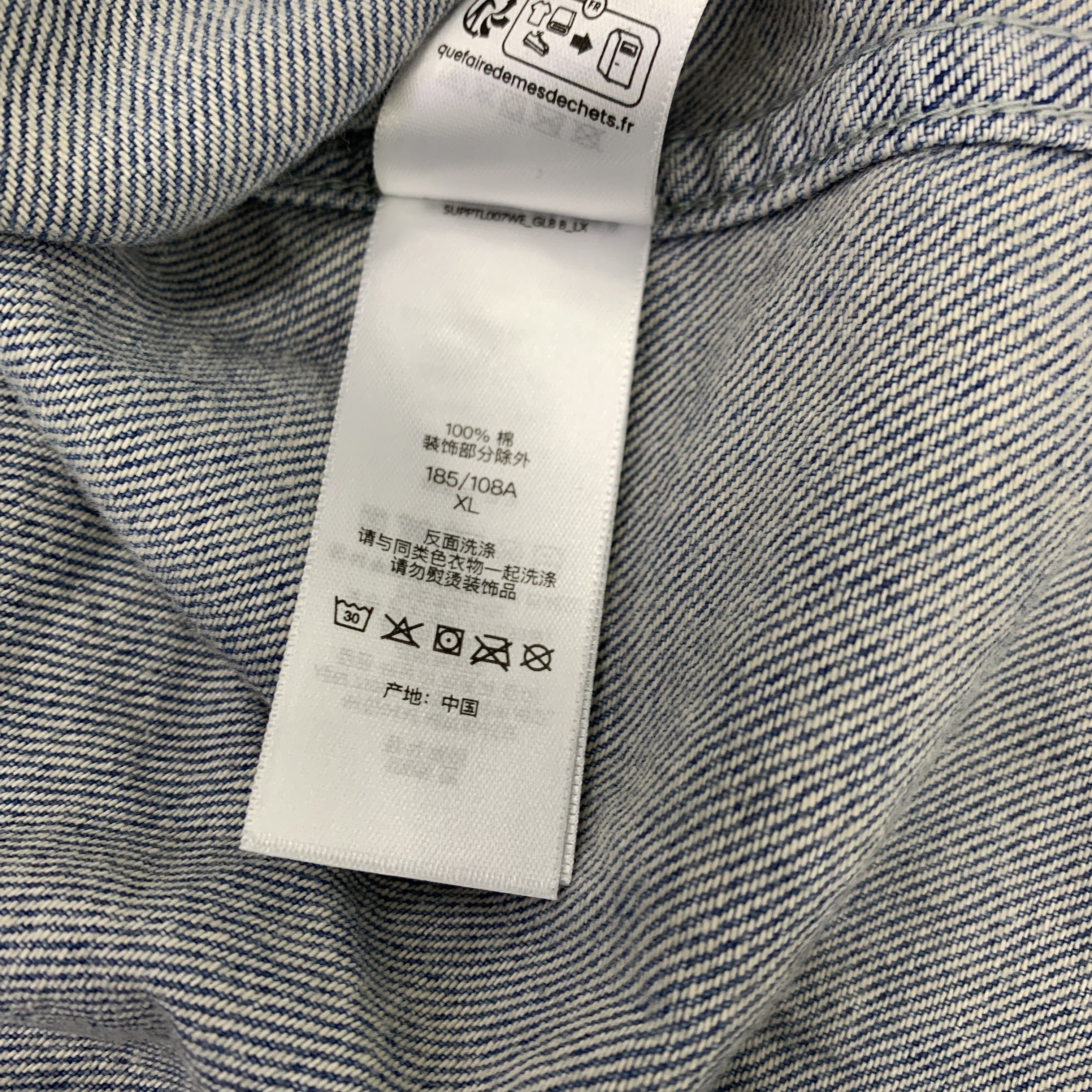 Supreme Supreme Denim Button Up Shirt Size XL Size US XL / EU 56 / 4 - 3 Thumbnail