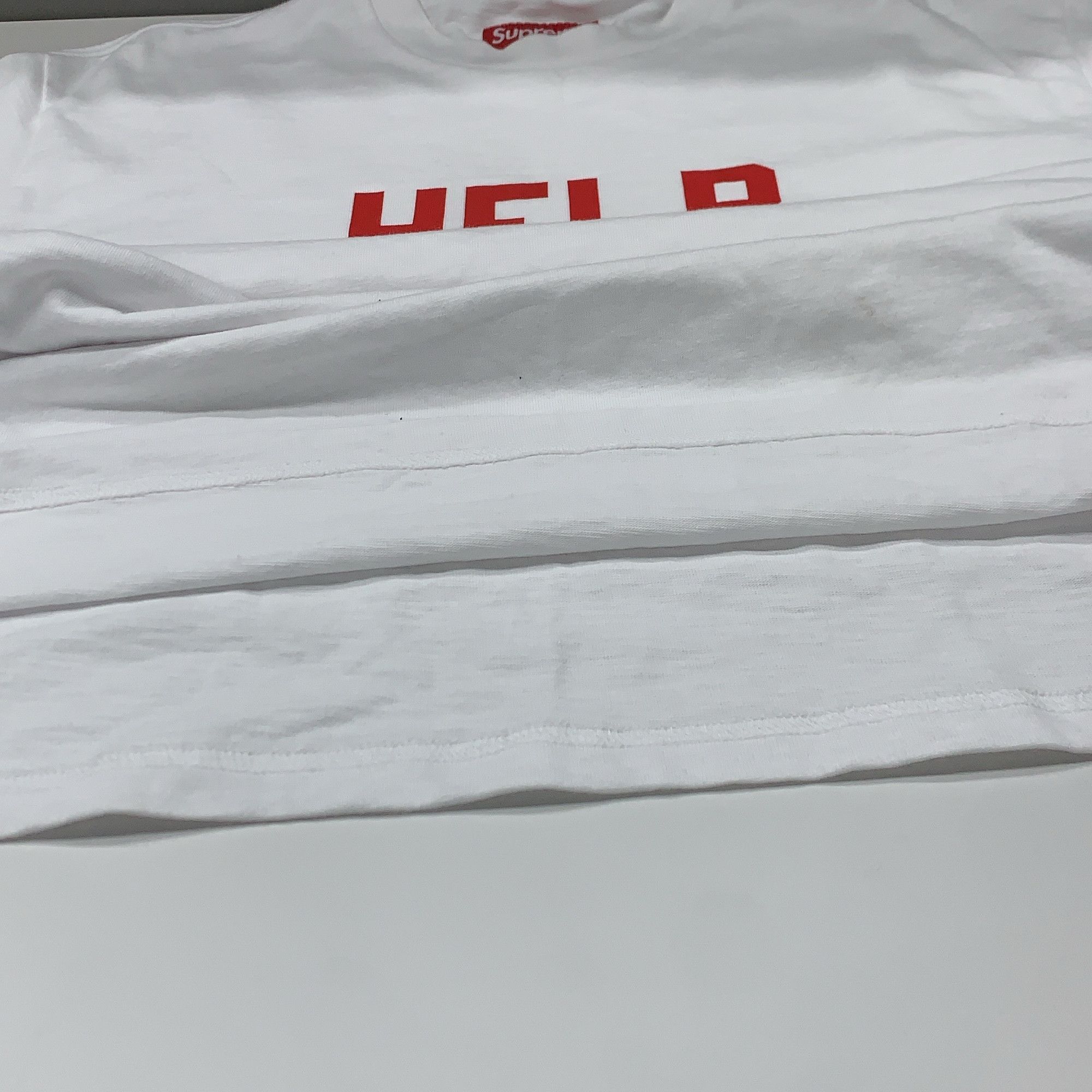 Supreme Supreme Help Logo T-Shirt Size L Size US L / EU 52-54 / 3 - 6 Thumbnail
