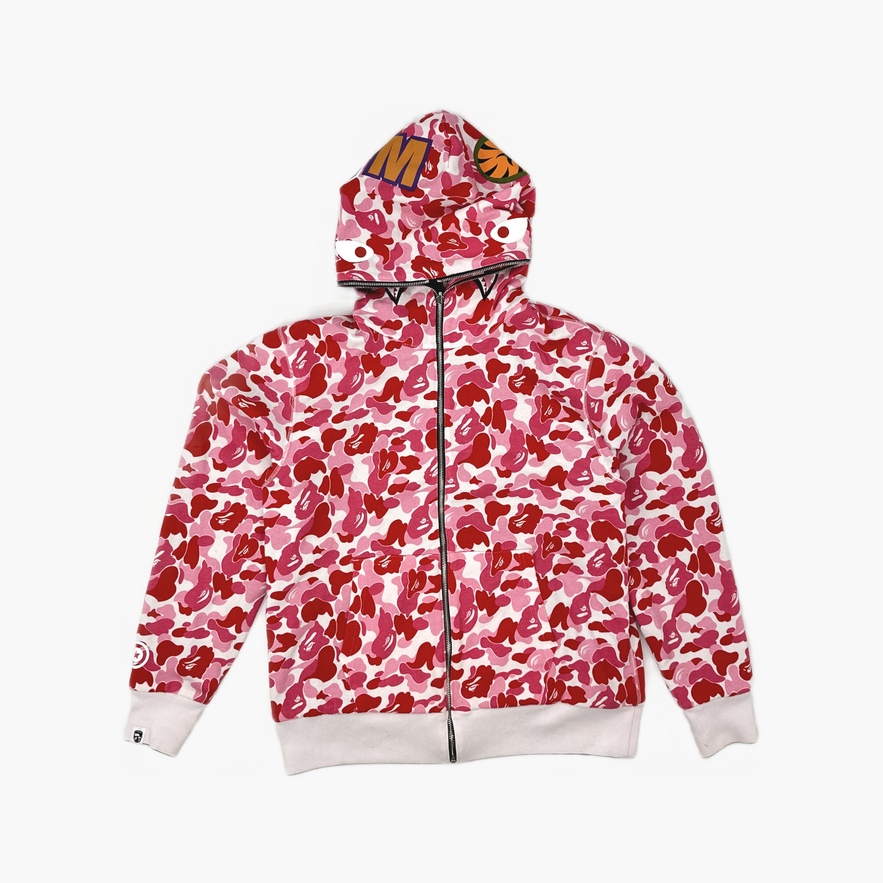 Bape A BATHING APE Reversible Shark Hoodie Size L Size US L / EU 52-54 / 3 - 3 Thumbnail