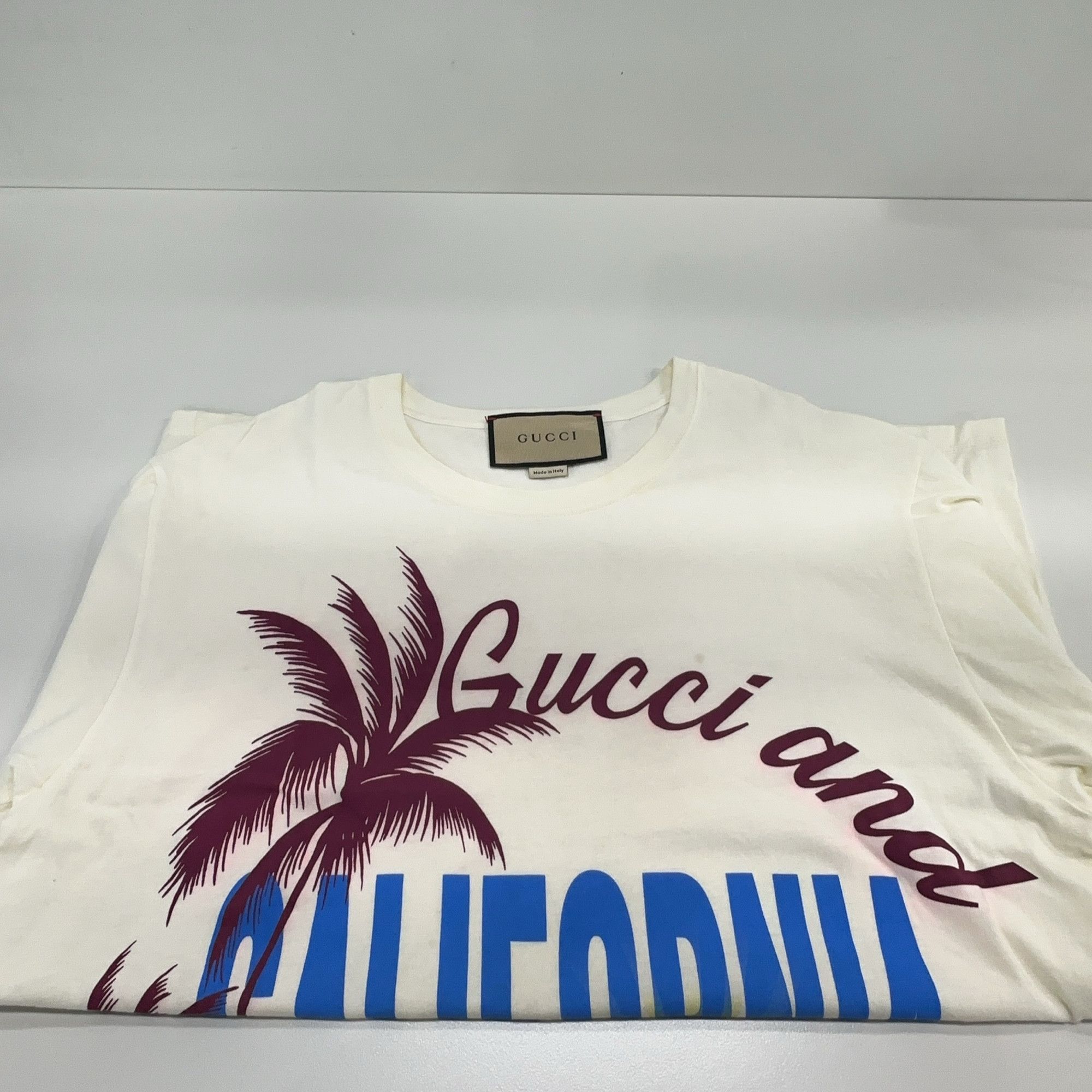 Gucci Gucci California Graphic Print T-Shirt Size XS Size XS / US 0-2 / IT 36-38 - 7 Thumbnail
