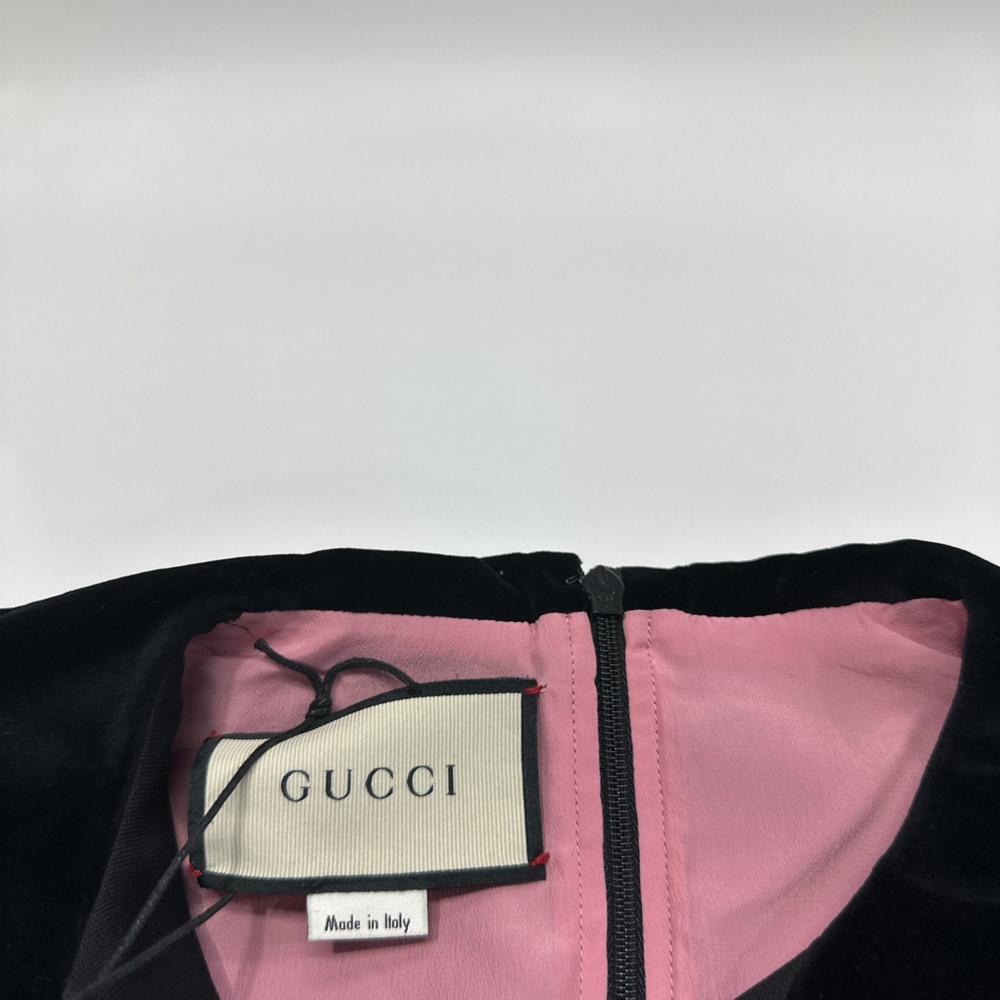 Gucci Gucci Pearl Button Lace Trim Mini Dress Size 38 Size XS / US 0-2 / IT 36-38 - 3 Thumbnail