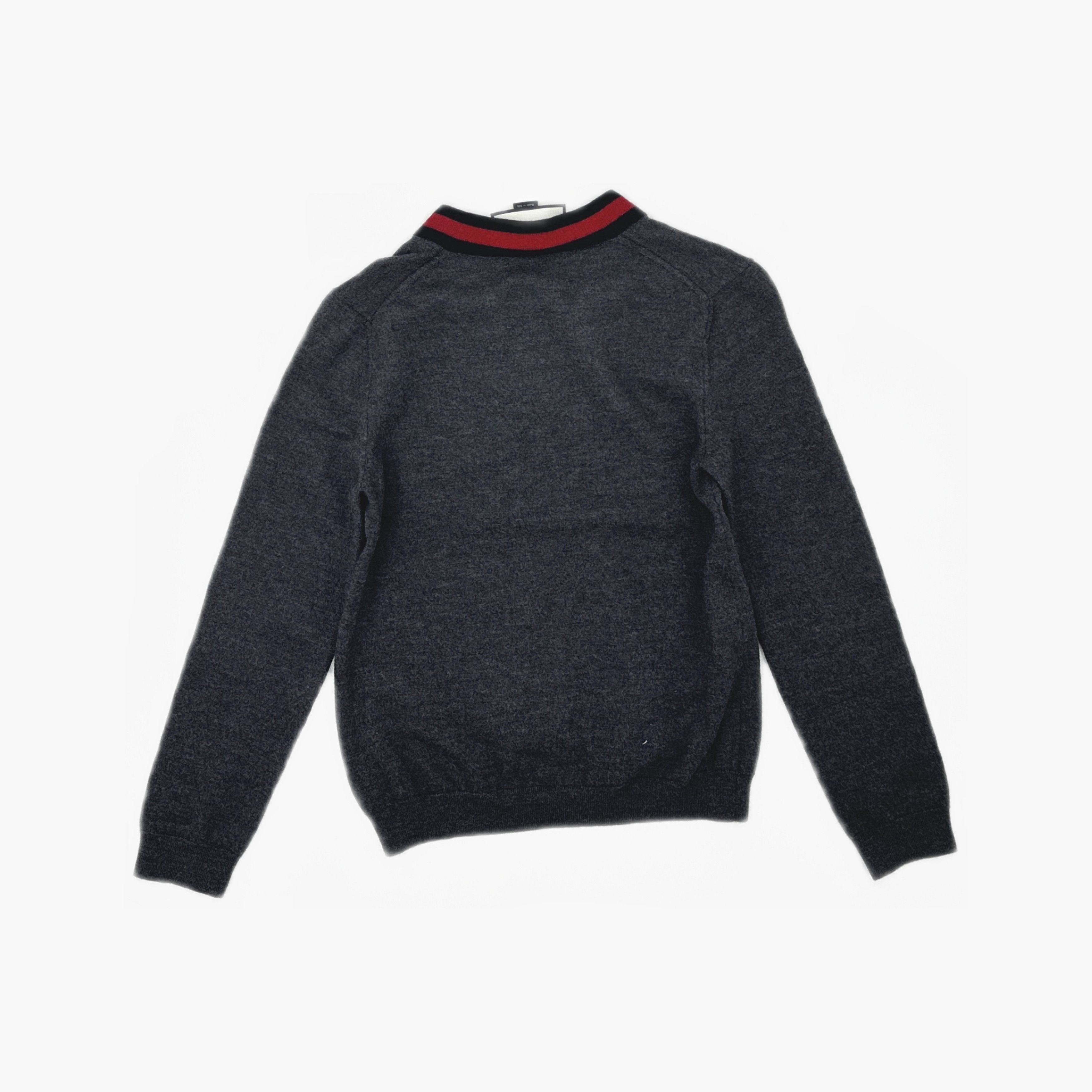 Gucci Gucci V-Neck Knit Sweater Size M Size US M / EU 48-50 / 2 - 2 Thumbnail