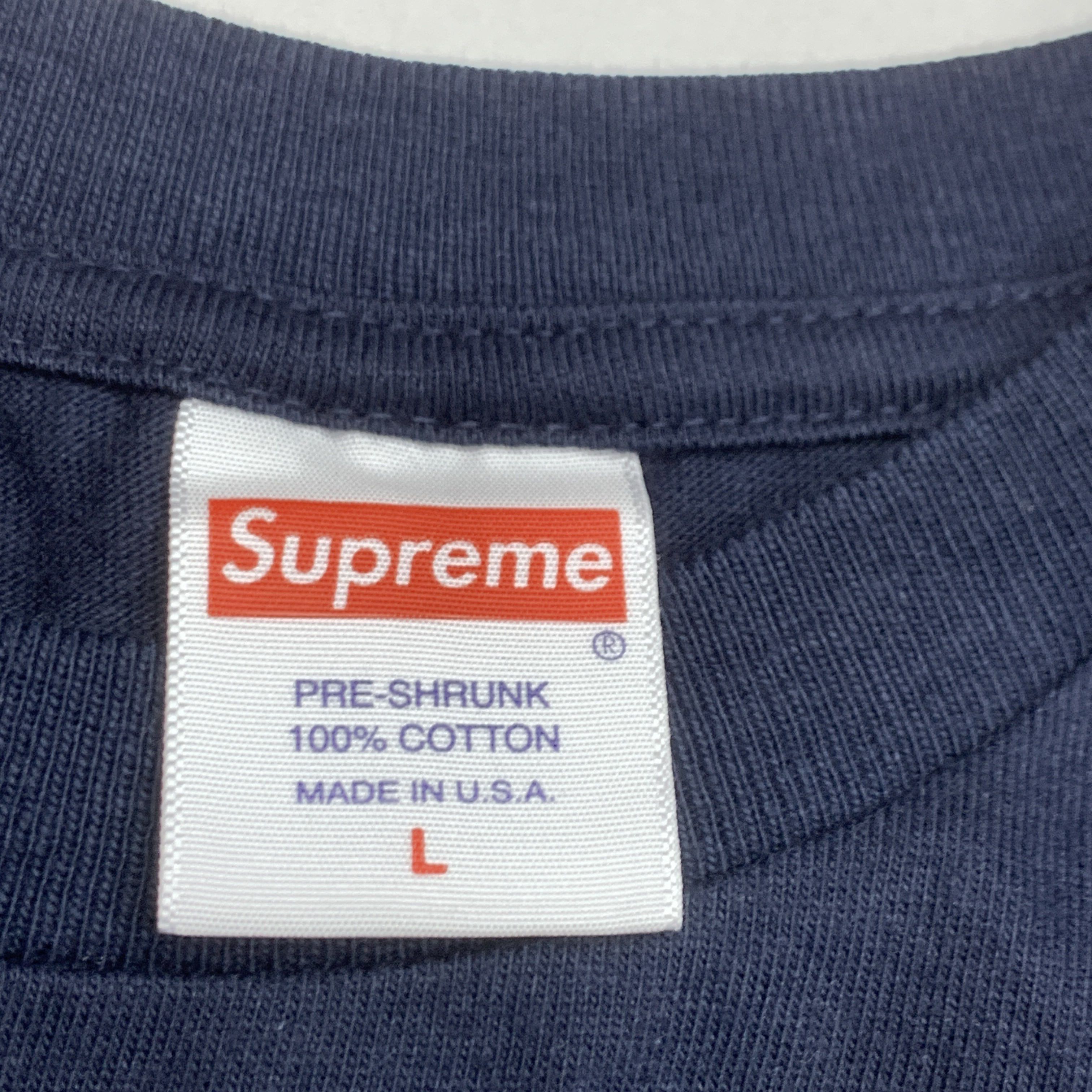 Supreme Supreme Verify Graphic T-Shirt Size L Size US L / EU 52-54 / 3 - 3 Thumbnail