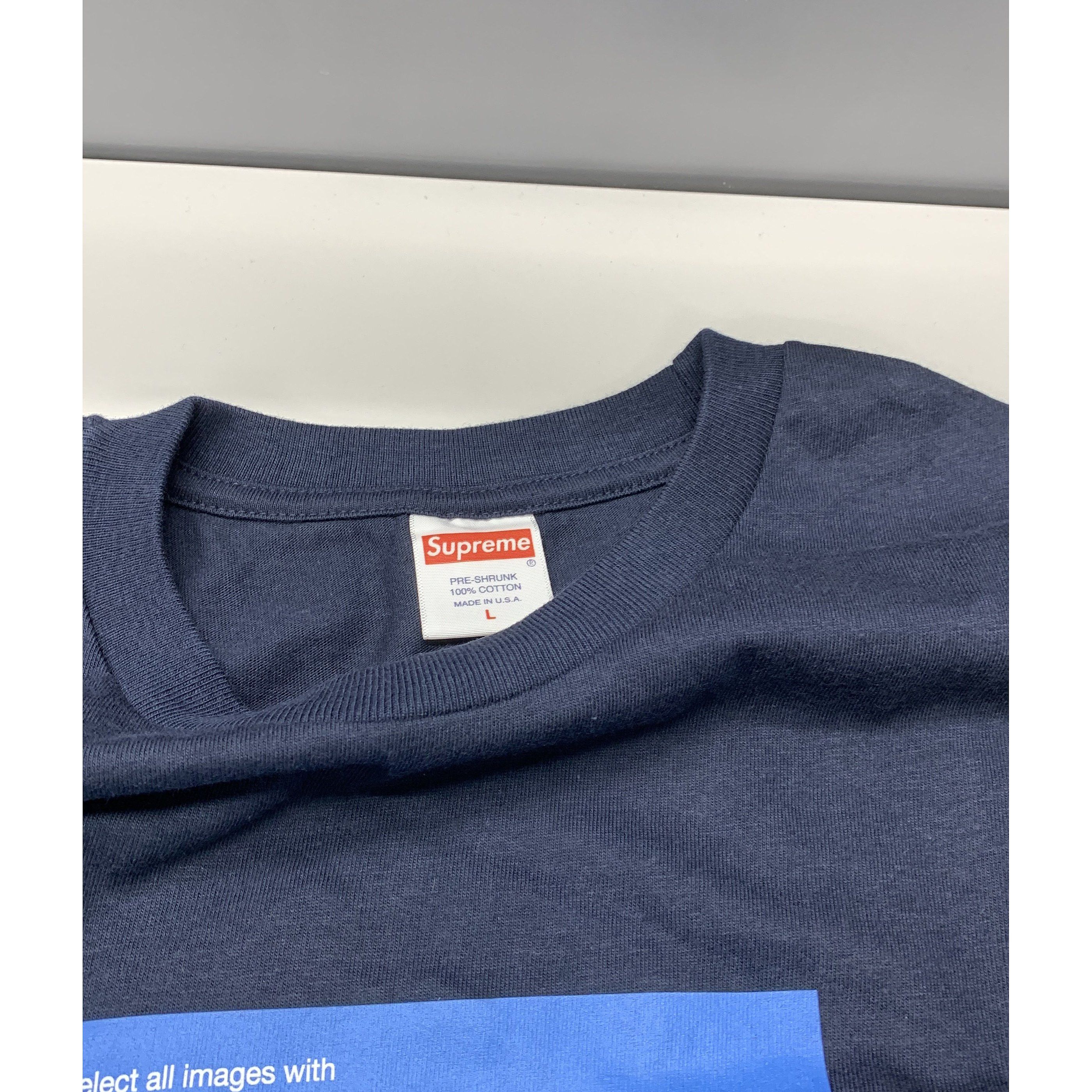 Supreme Supreme Verify Graphic T-Shirt Size L Size US L / EU 52-54 / 3 - 4 Thumbnail