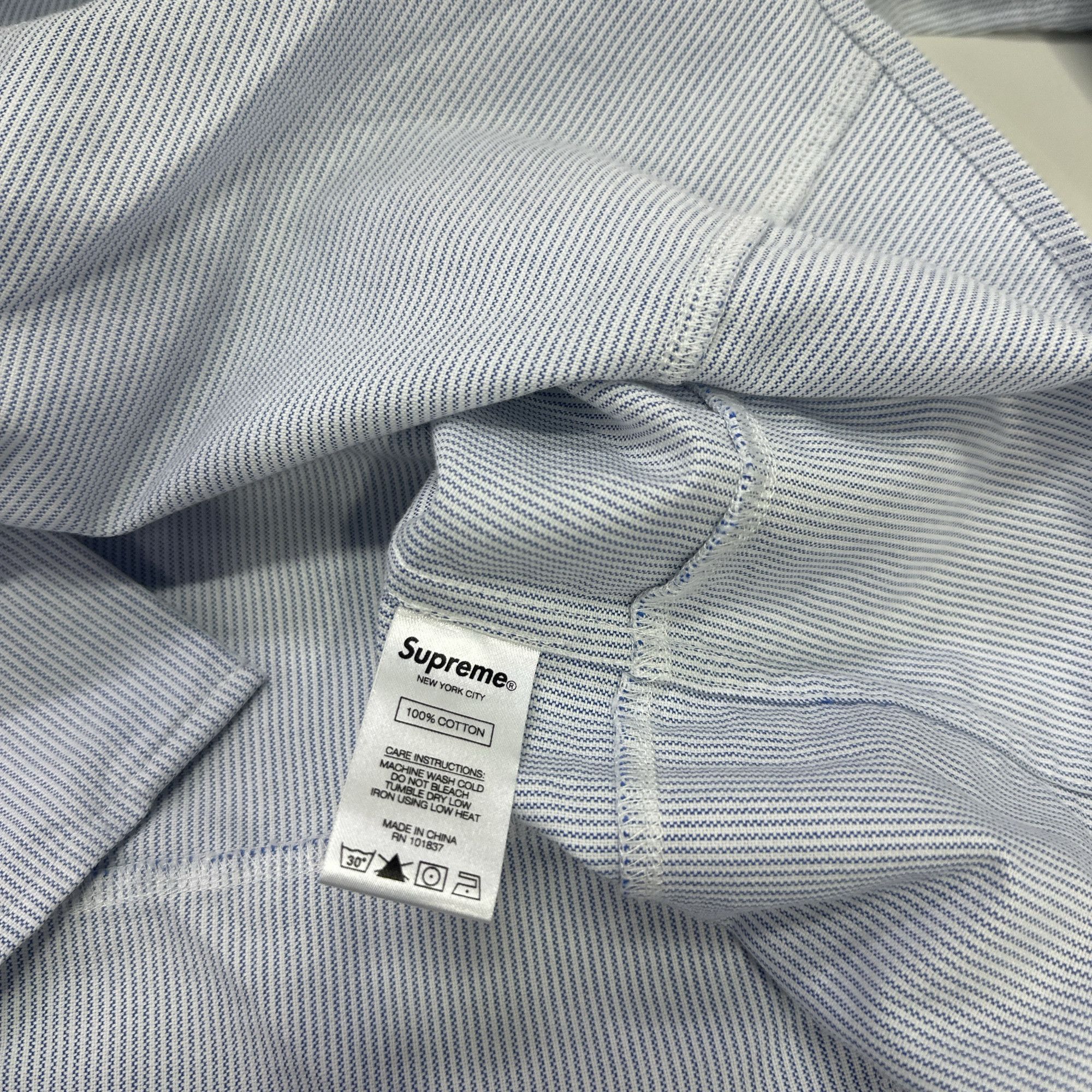 Supreme Supreme Patchwork Oxford Shirt Size L Size US L / EU 52-54 / 3 - 4 Thumbnail