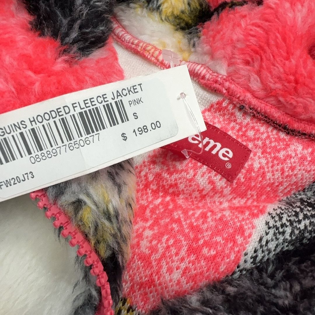 Supreme Supreme Penguins Hooded Fleece Jacket Size S Size US S / EU 44-46 / 1 - 5 Thumbnail