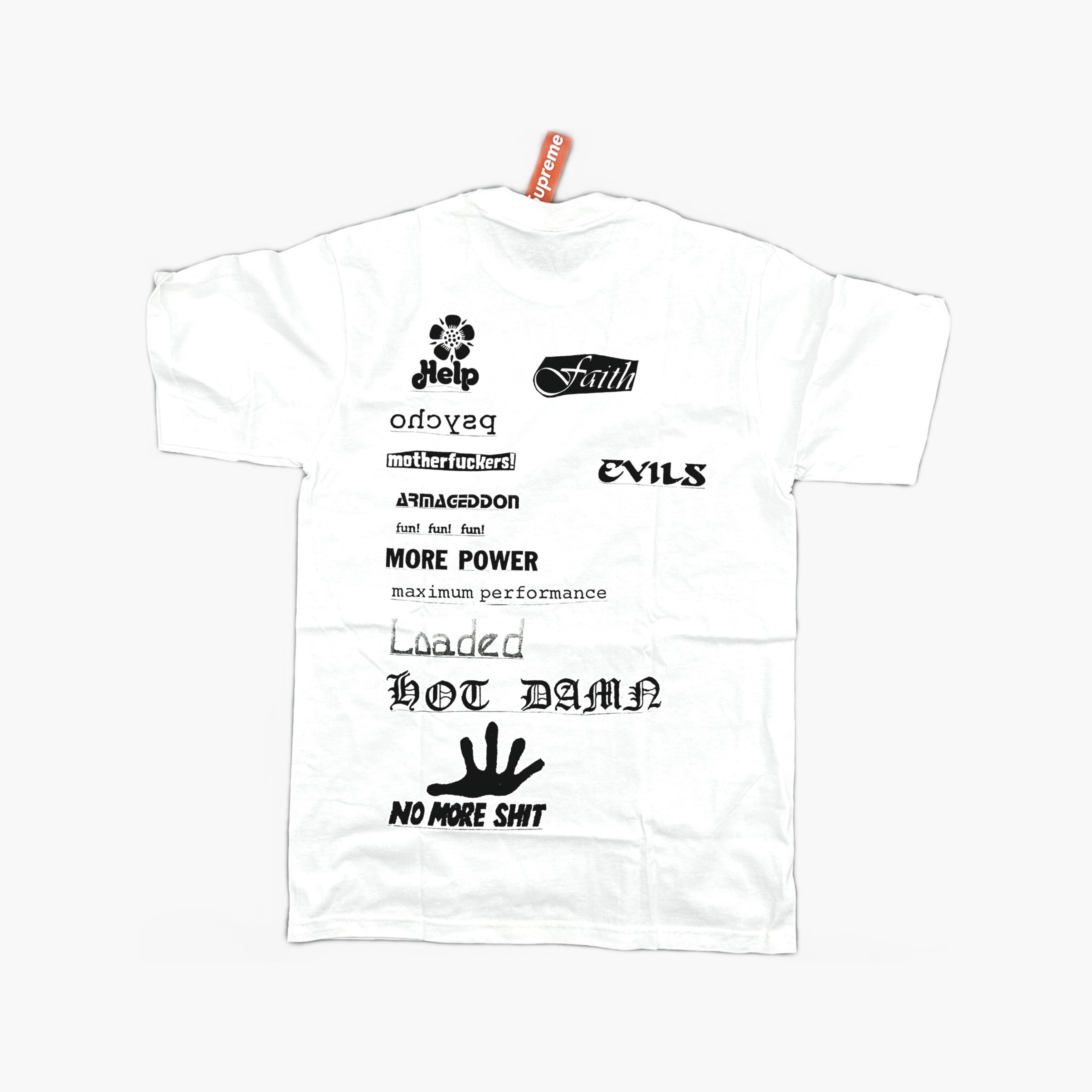Supreme Supreme No More Shit Graphic T-Shirt Size S Size US S / EU 44-46 / 1 - 2 Thumbnail