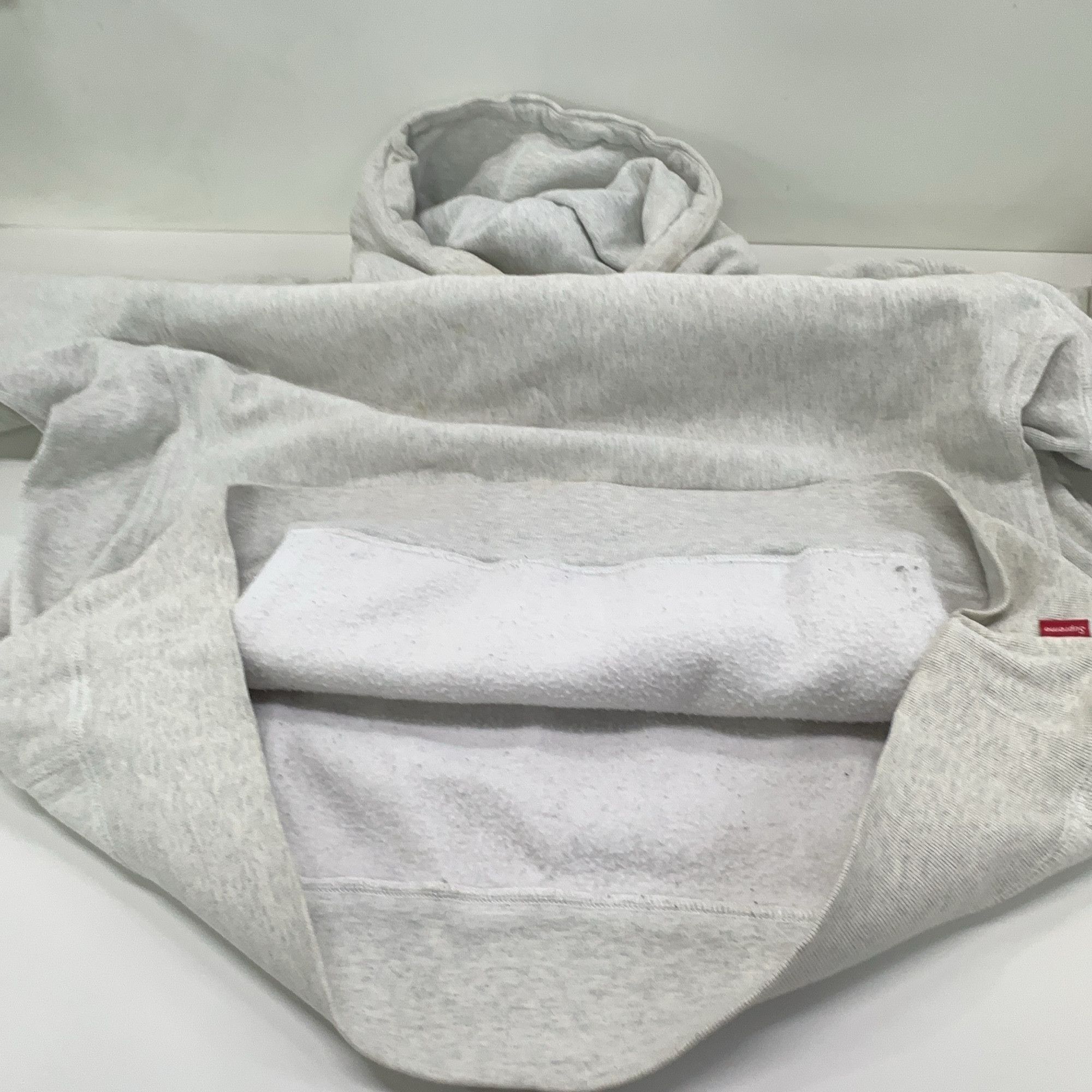 Supreme Supreme Box Logo Hooded Sweatshirt Gray Size XL Size US XL / EU 56 / 4 - 8 Thumbnail