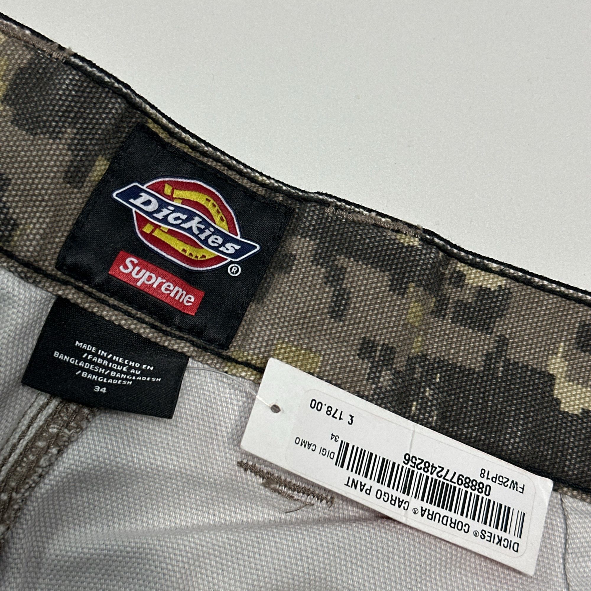 Supreme Supreme x Dickies Digi Camo Cargo Pants 34 Size US 34 / EU 50 - 3 Thumbnail