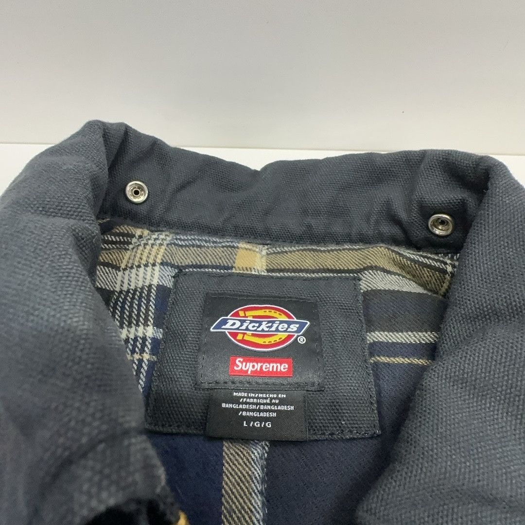 Supreme Supreme x Dickies Hooded Work Jacket Size L Size US L / EU 52-54 / 3 - 3 Thumbnail
