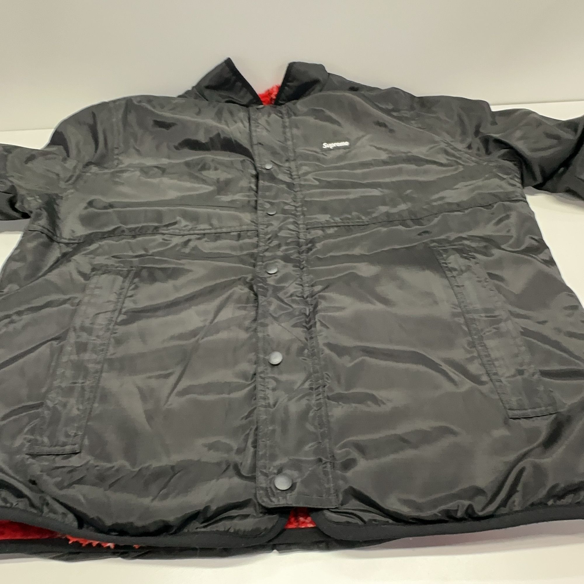 Supreme Supreme Bandana Reversible Fleece Jacket Size L Size US L / EU 52-54 / 3 - 15 Thumbnail