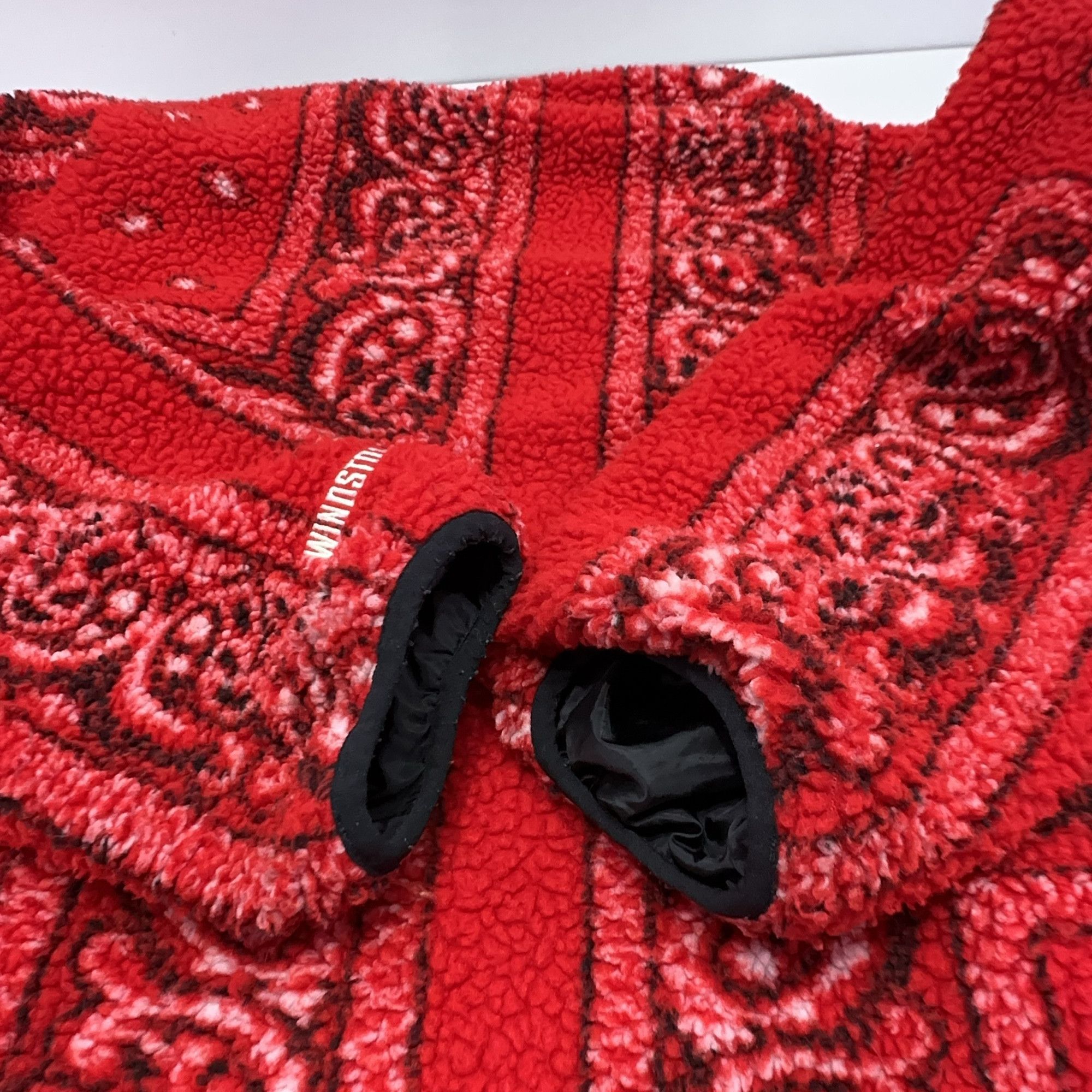 Supreme Supreme Bandana Reversible Fleece Jacket Size L Size US L / EU 52-54 / 3 - 12 Thumbnail