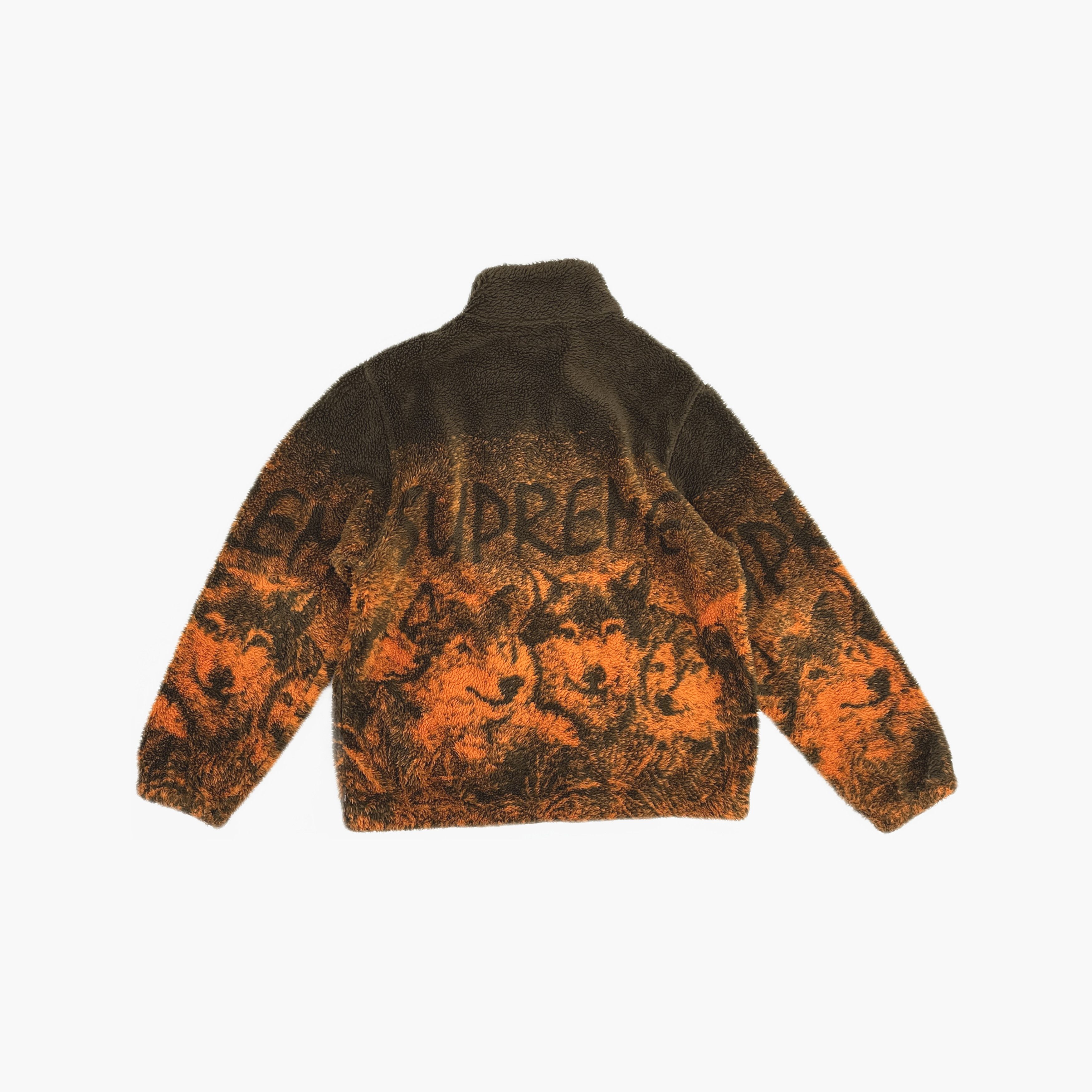 Supreme Supreme Wolf Fleece Jacket Size L Size US L / EU 52-54 / 3 - 2 Thumbnail
