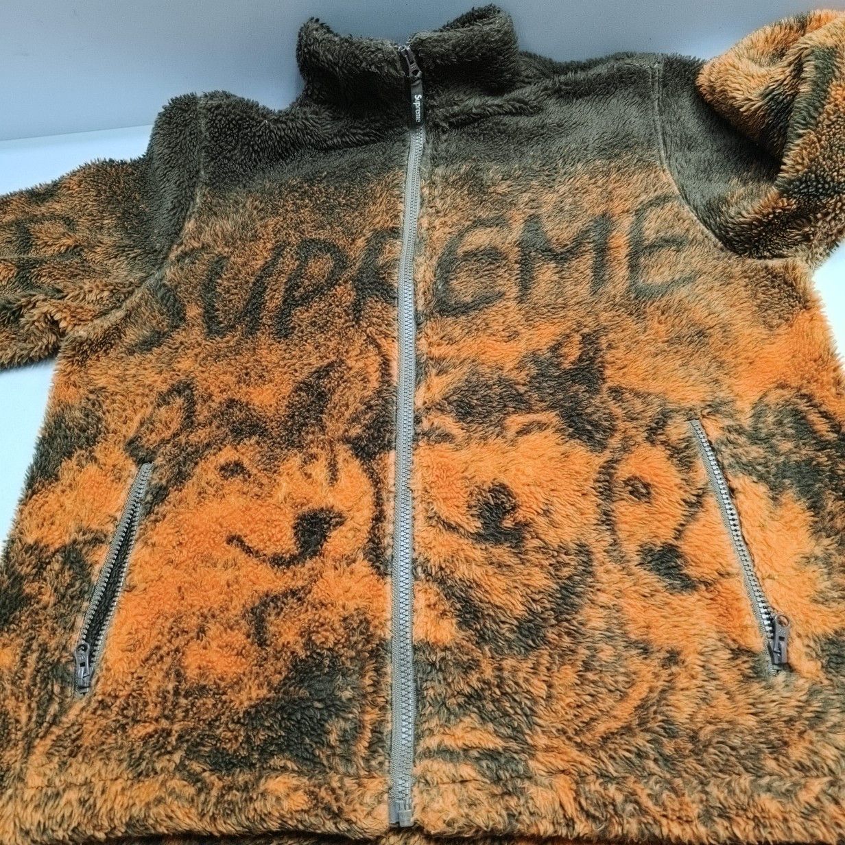 Supreme Supreme Wolf Fleece Jacket Size L Size US L / EU 52-54 / 3 - 12 Thumbnail