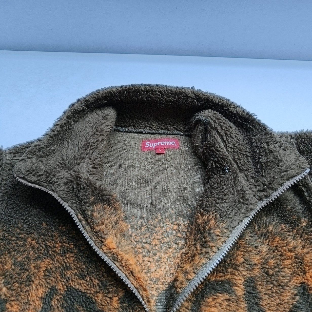 Supreme Supreme Wolf Fleece Jacket Size L Size US L / EU 52-54 / 3 - 6 Thumbnail