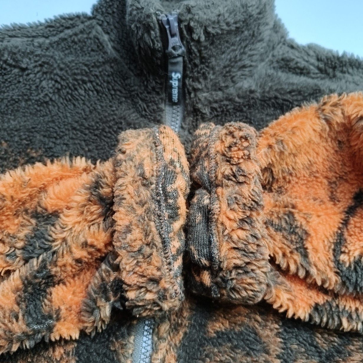 Supreme Supreme Wolf Fleece Jacket Size L Size US L / EU 52-54 / 3 - 11 Thumbnail