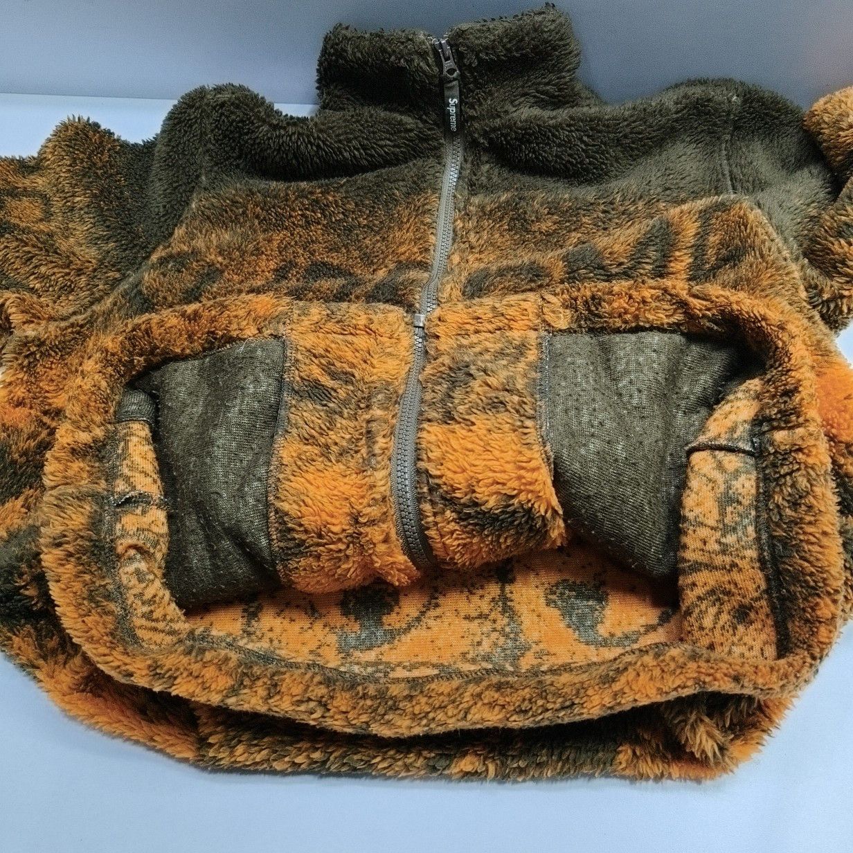 Supreme Supreme Wolf Fleece Jacket Size L Size US L / EU 52-54 / 3 - 13 Thumbnail