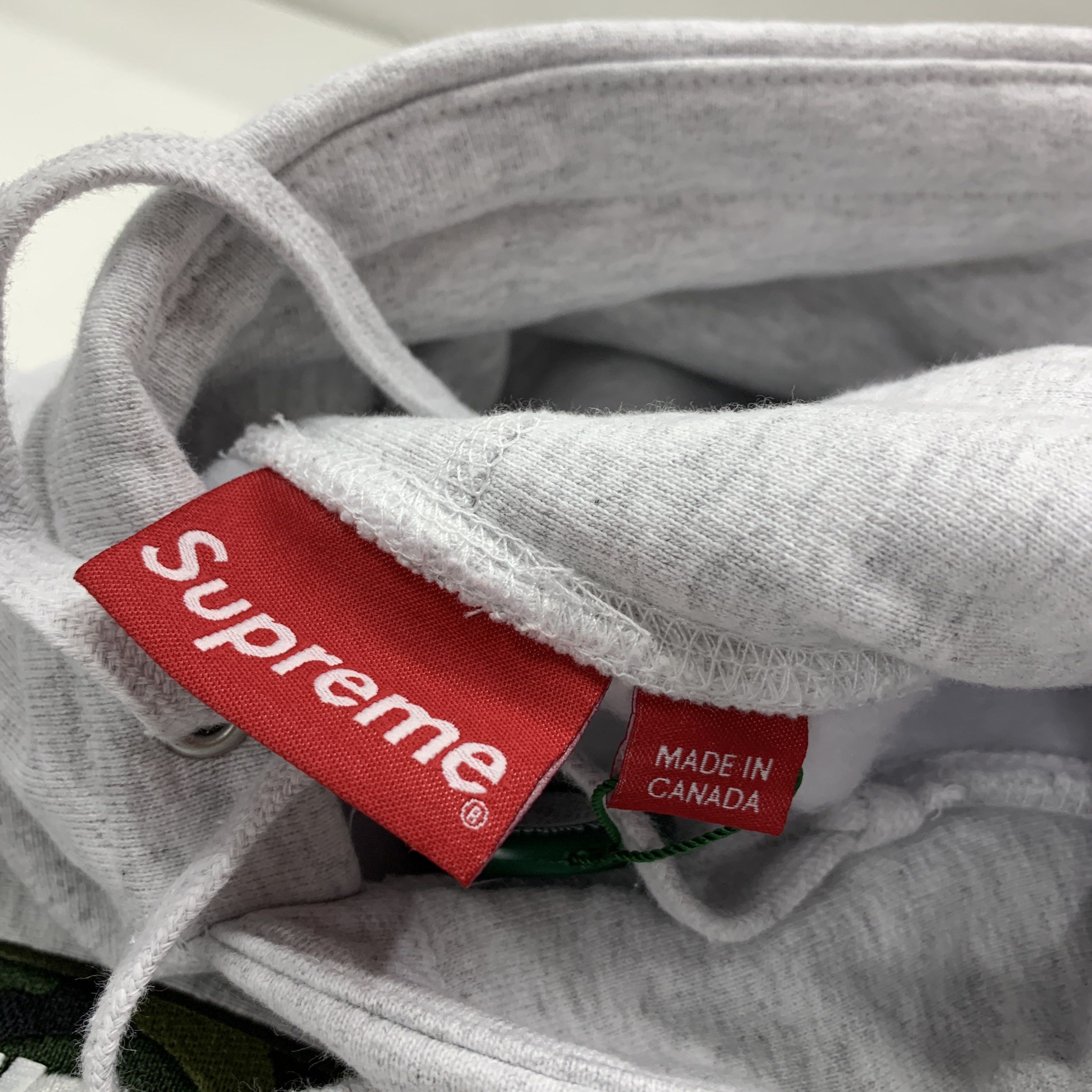Supreme Supreme Box Logo Hooded Sweatshirt Ash Grey Size M Size US M / EU 48-50 / 2 - 3 Thumbnail
