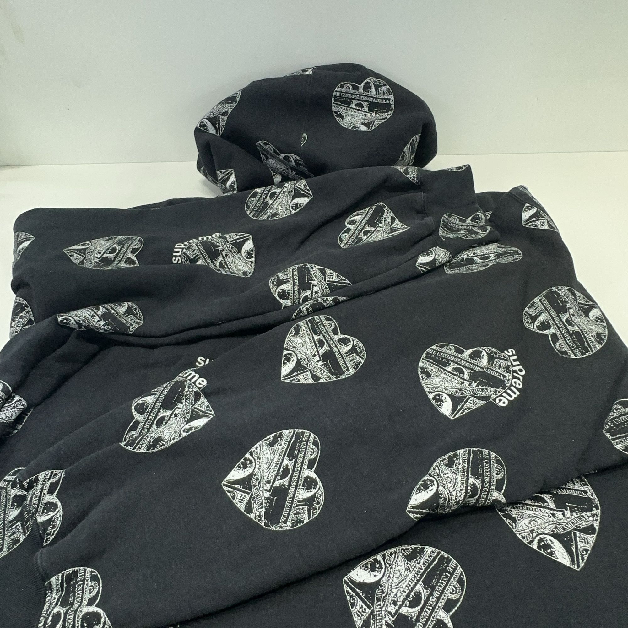 Supreme Supreme Love Cash Hooded Sweatshirt Size XXL Size US XXL / EU 58 / 5 - 13 Thumbnail