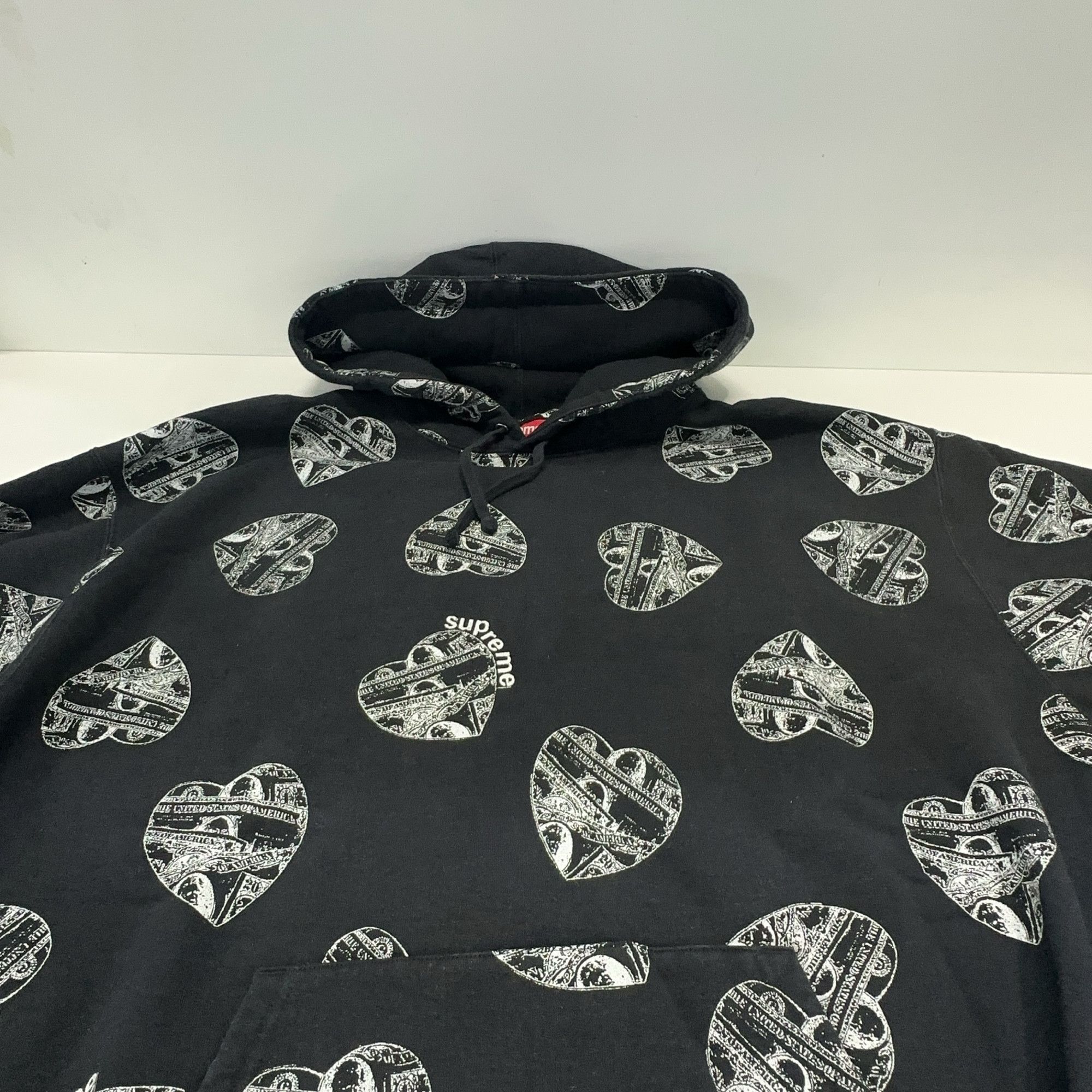 Supreme Supreme Love Cash Hooded Sweatshirt Size XXL Size US XXL / EU 58 / 5 - 6 Thumbnail