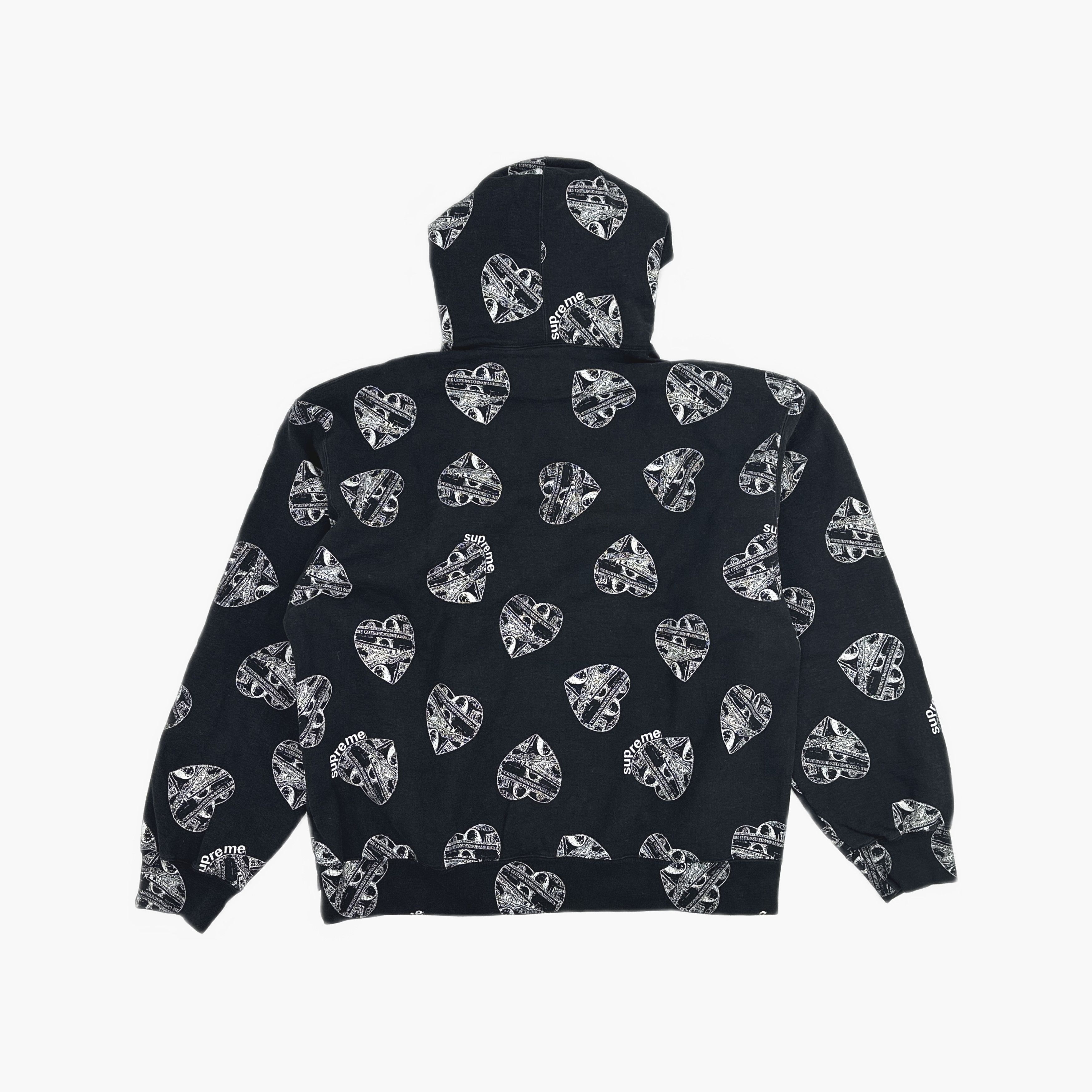 Supreme Supreme Love Cash Hooded Sweatshirt Size XXL Size US XXL / EU 58 / 5 - 2 Thumbnail