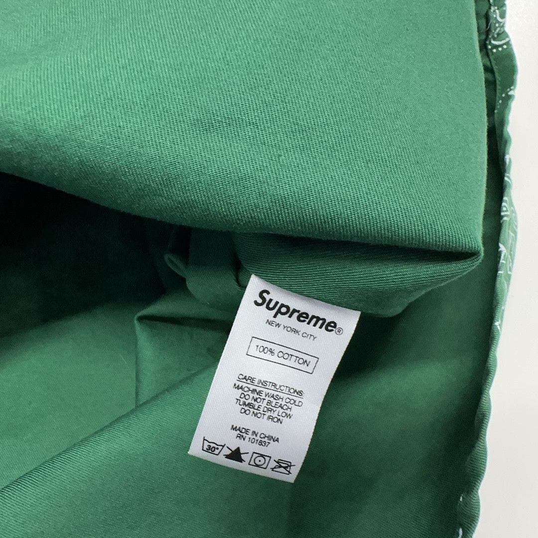 Supreme Supreme Paisley Grid Shirt Size L Size US L / EU 52-54 / 3 - 5 Thumbnail