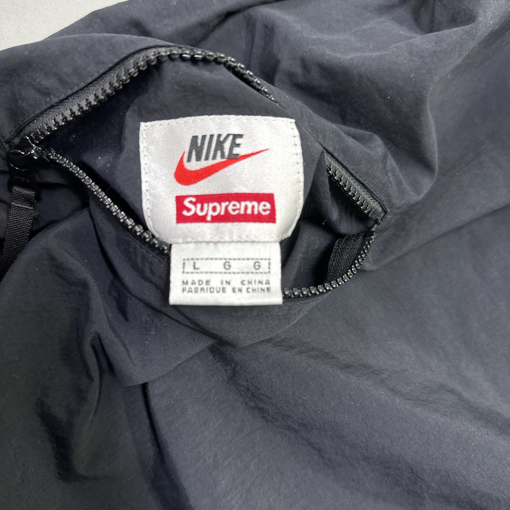 Supreme Supreme x Nike Grid Half-Zip Jacket L Size US L / EU 52-54 / 3 - 11 Thumbnail