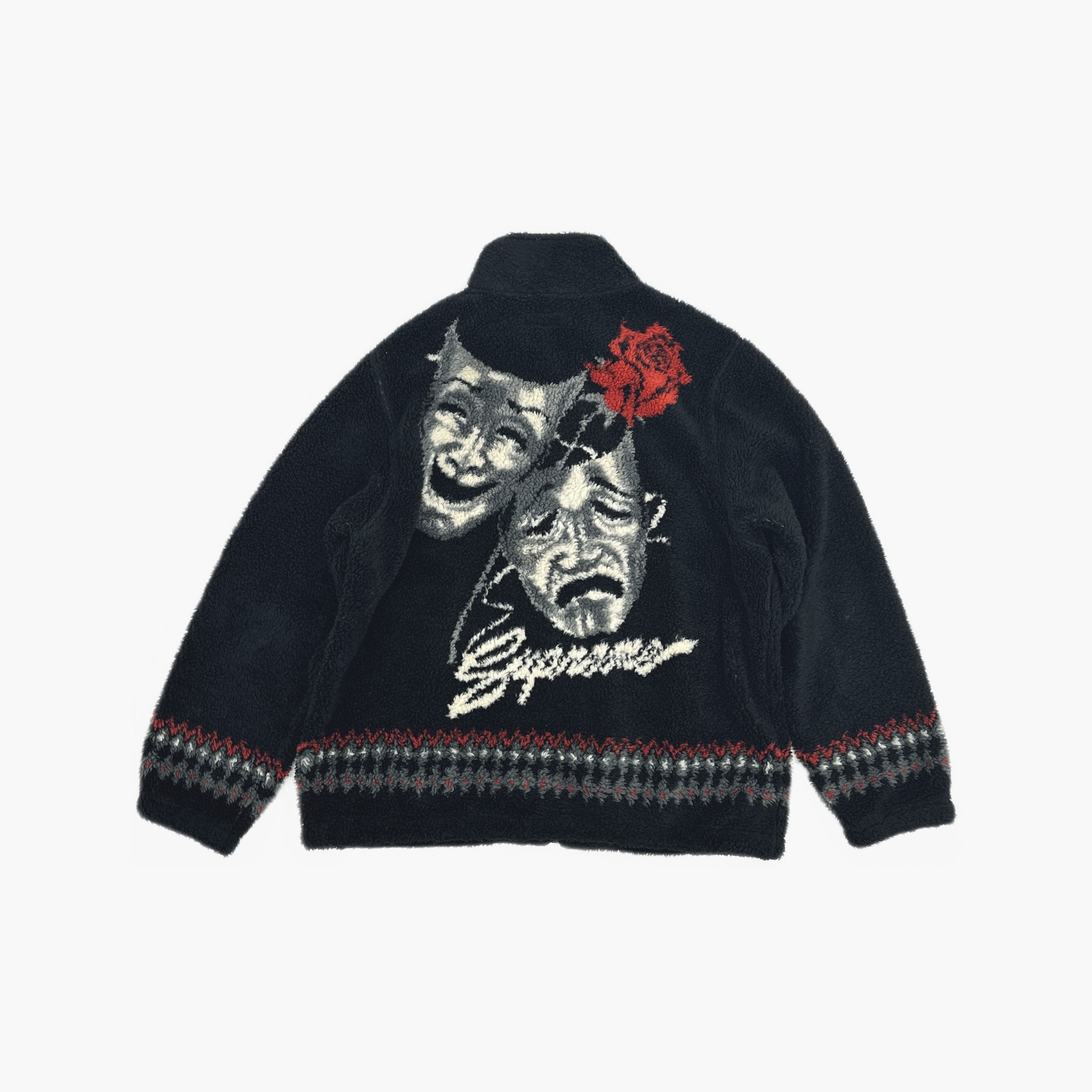 Supreme Supreme Drama Mask Fleece Jacket Size XL Size US XL / EU 56 / 4 - 2 Thumbnail