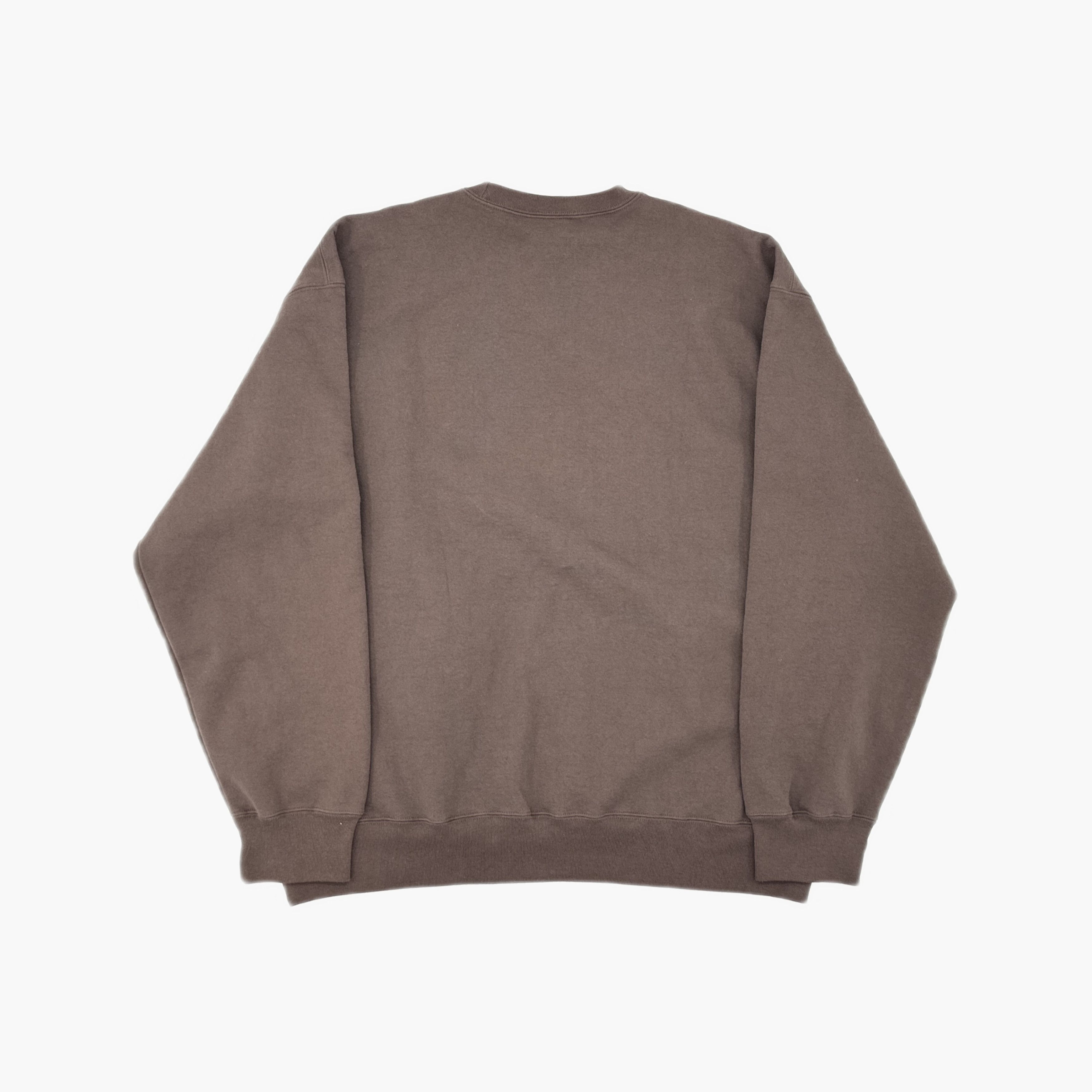 Supreme Supreme Box Logo Crewneck Brown Size XXL Size US XXL / EU 58 / 5 - 2 Thumbnail