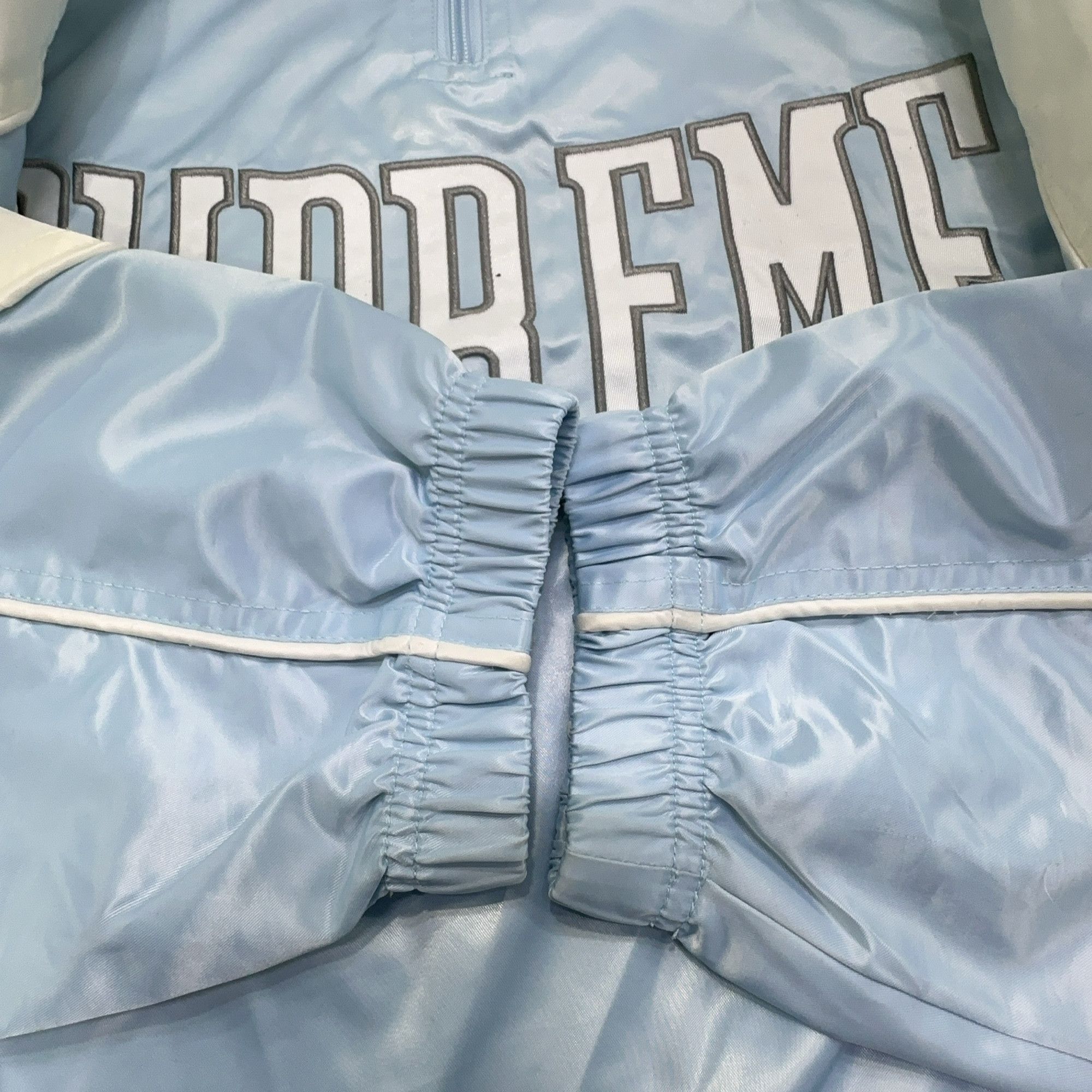 Supreme Supreme Satin Half-Zip Pullover Size L Size US L / EU 52-54 / 3 - 9 Thumbnail