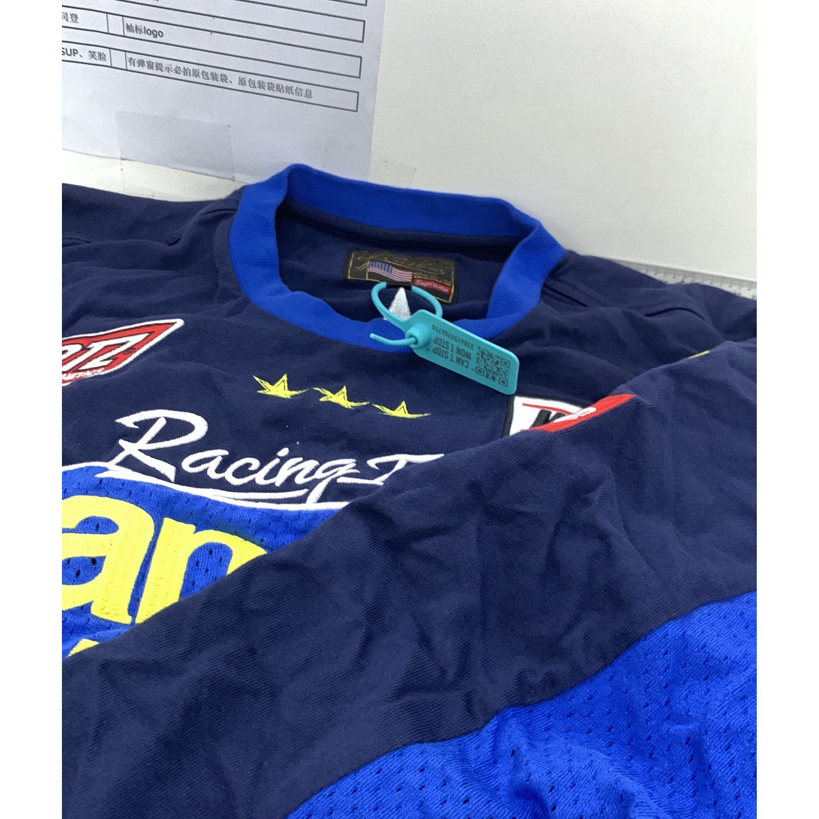 Supreme Supreme x Vanson Leathers Racing Long Sleeve T-Shirt Size L Size US L / EU 52-54 / 3 - 4 Thumbnail