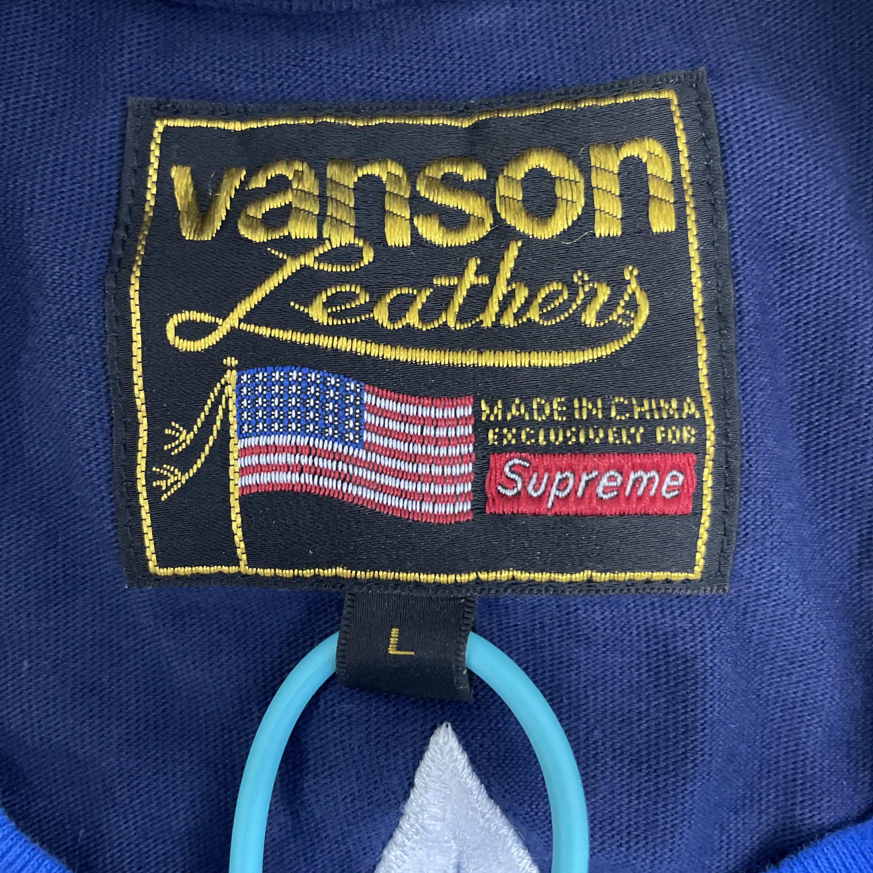 Supreme Supreme x Vanson Leathers Racing Long Sleeve T-Shirt Size L Size US L / EU 52-54 / 3 - 2 Thumbnail