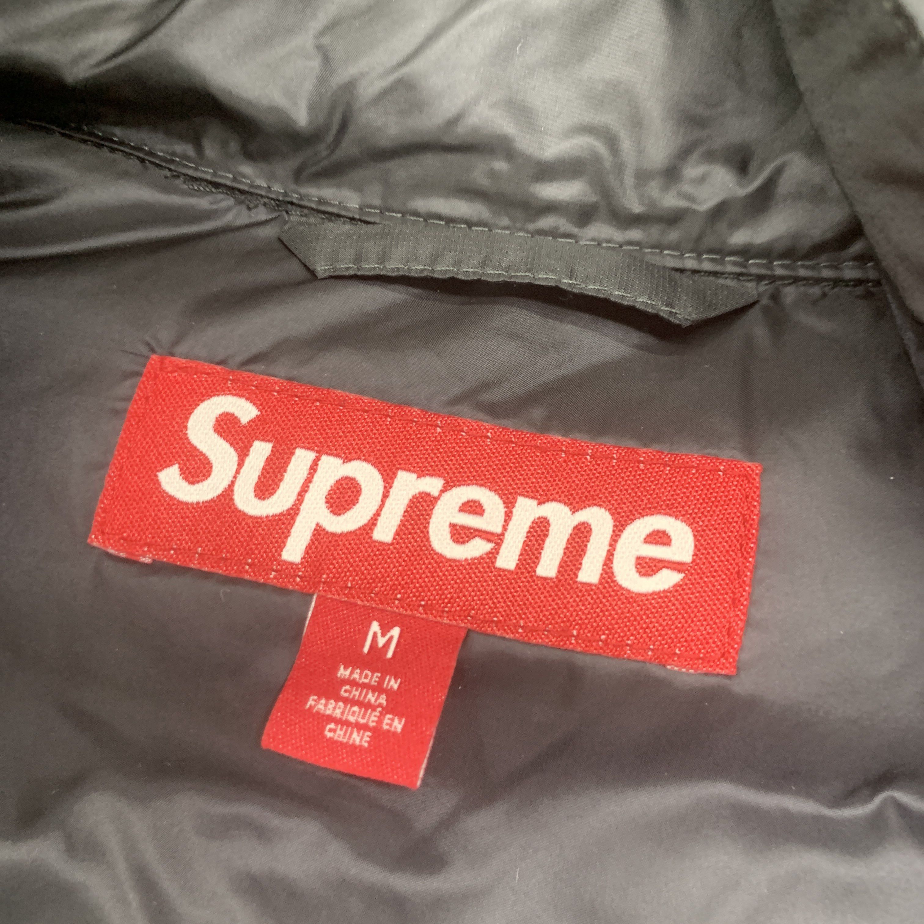 Supreme Supreme Micro Down Half Zip Hooded Pullover Size M Size US M / EU 48-50 / 2 - 3 Thumbnail